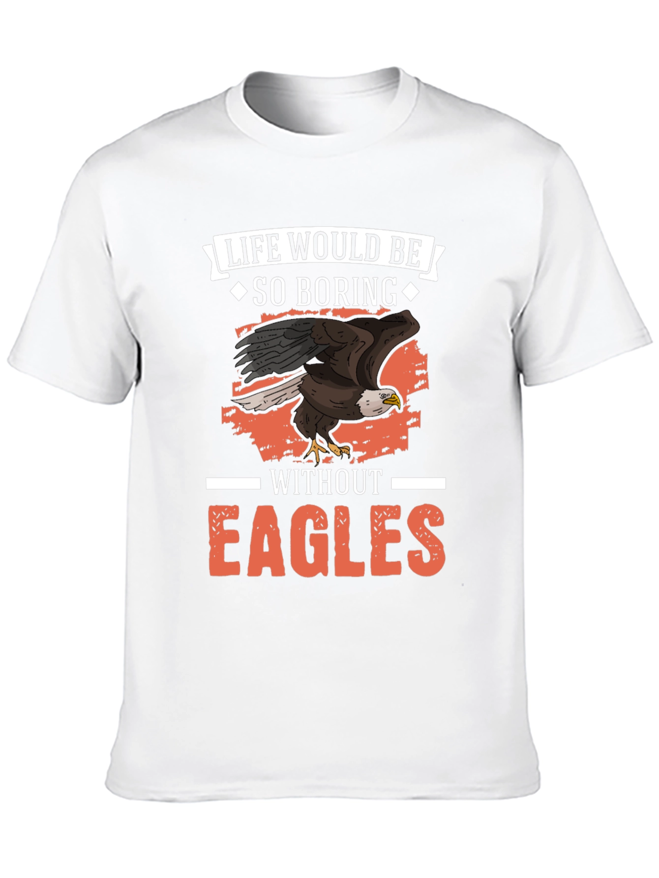 Black Life Would Be So Boring Without Eagles Graphic Tee view 10
