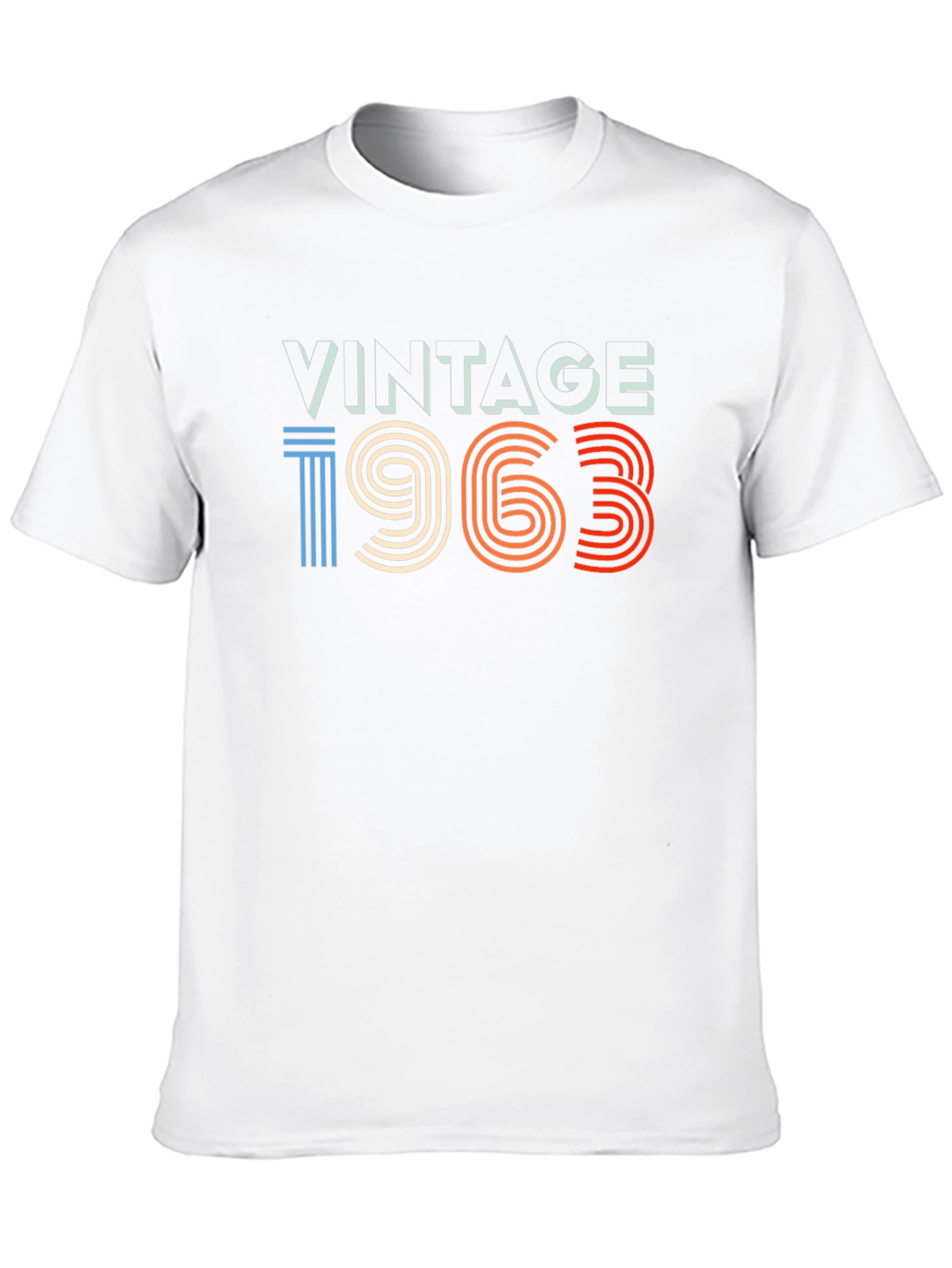 Black Vintage 1963 T-Shirt - Retro Style view 10