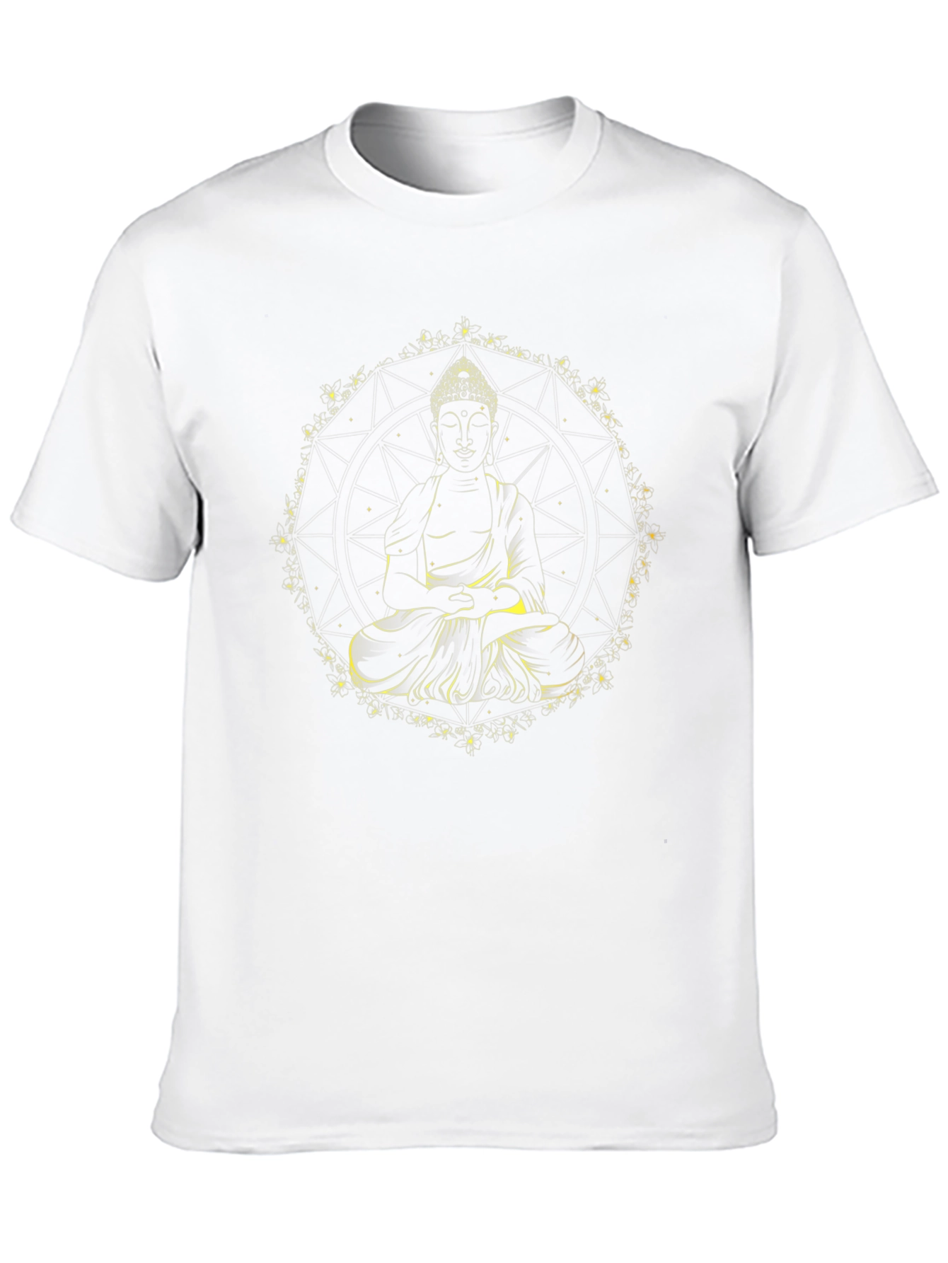Buddha Graphic Tee - Black Spiritual T-Shirt - 10