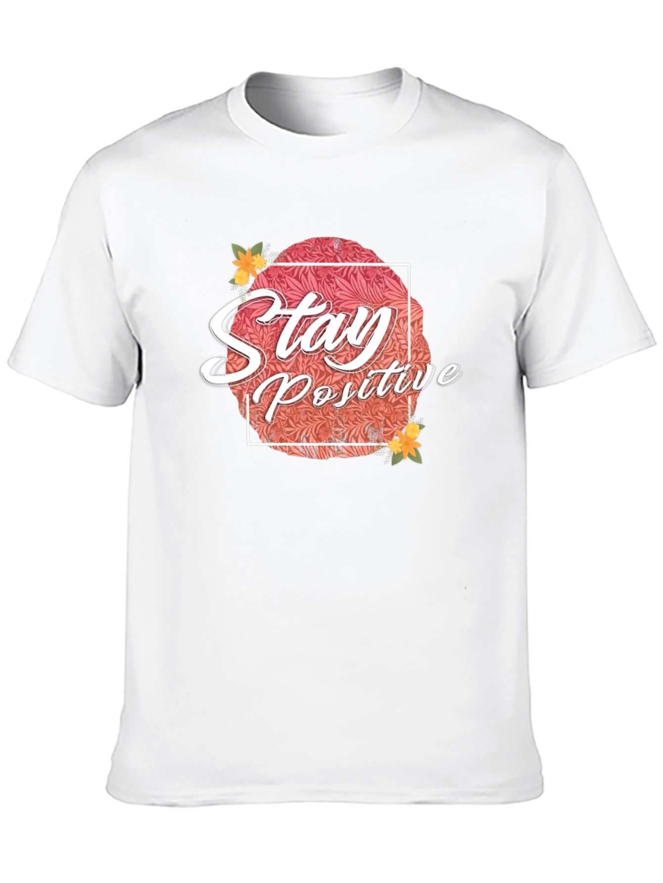 Black Stay Positive Graphic T-Shirt - Black view 10