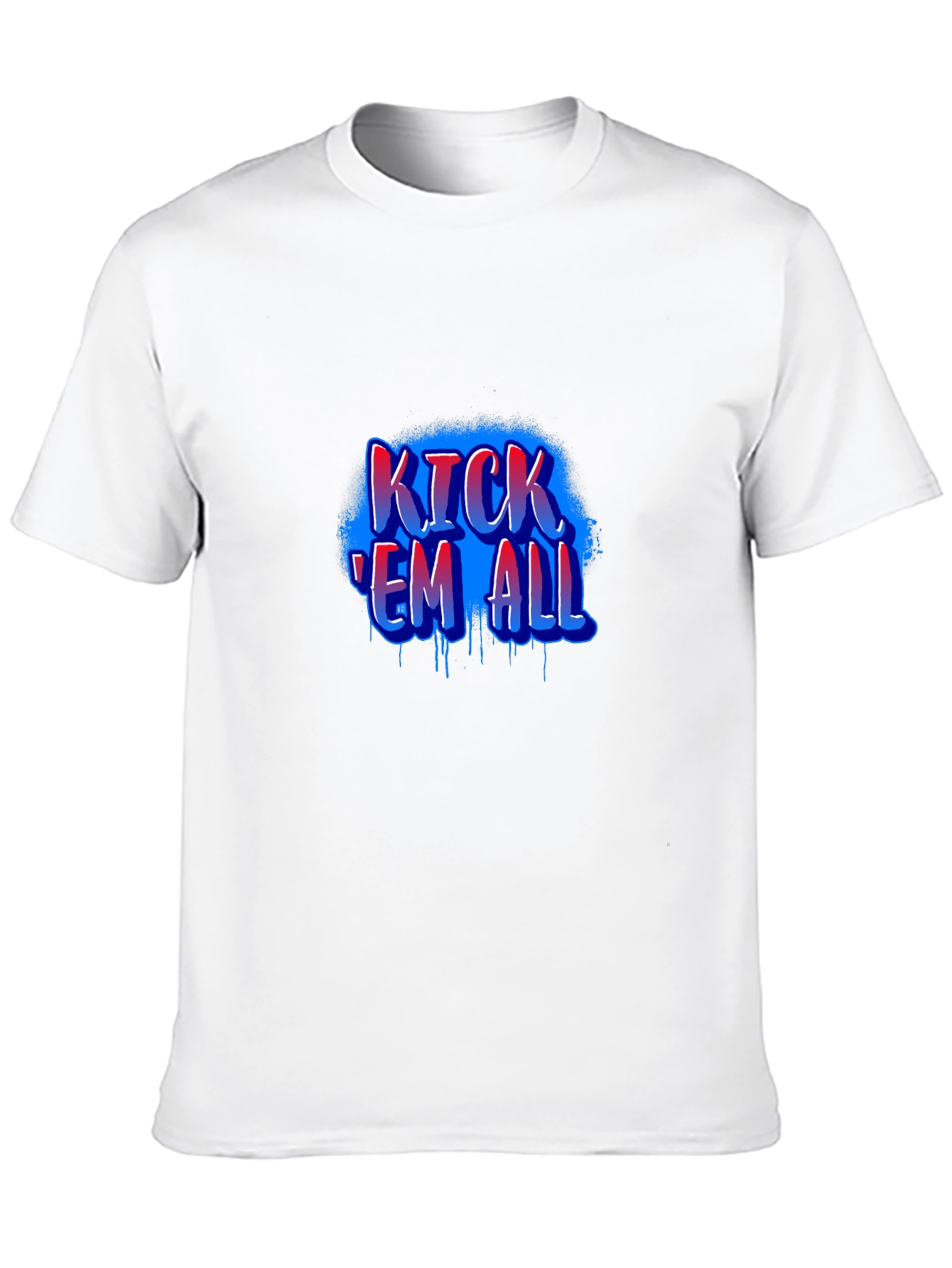 Black Kick 'Em All Graphic T-Shirt - Black view 10