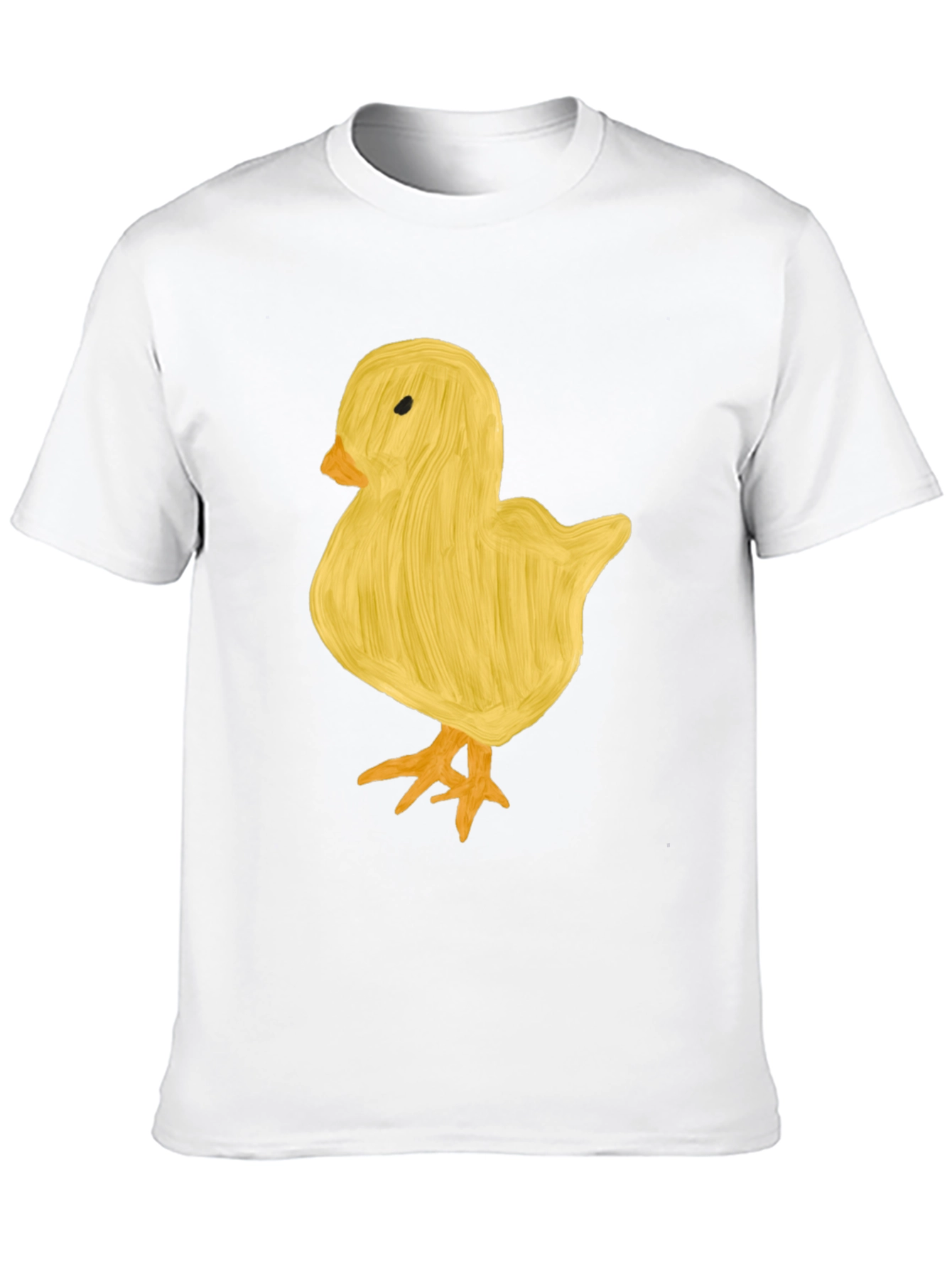 Black Cute Chick Graphic Tee - Unisex Black T-Shirt view 10