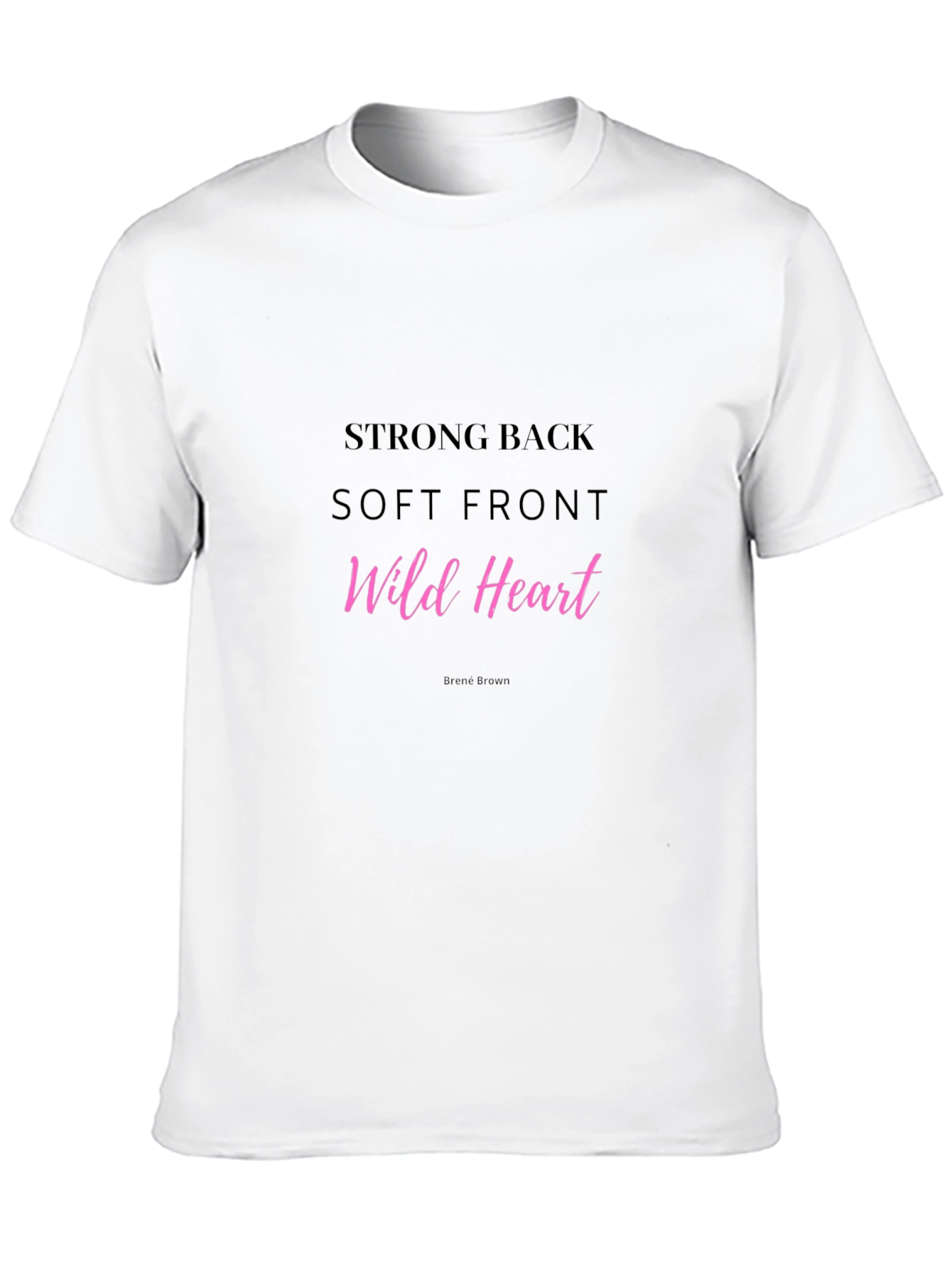 Black Strong Back Soft Front Wild Heart Tee view 10