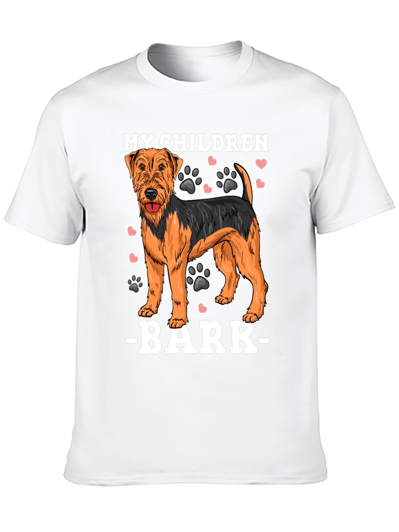 Black My Children Bark Dog T-Shirt view 10