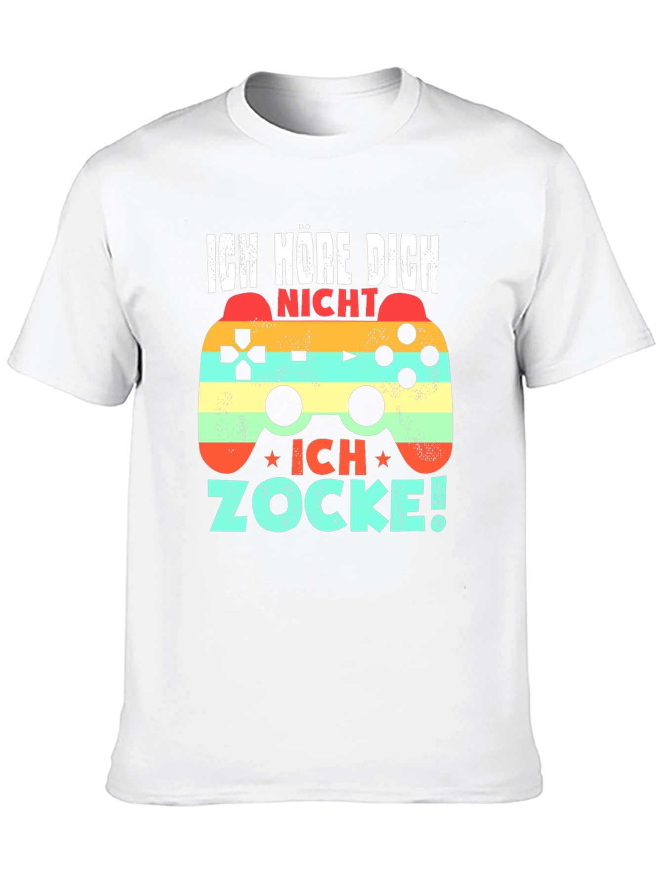 Black Gamer T-Shirt - Ich Zocke! view 10