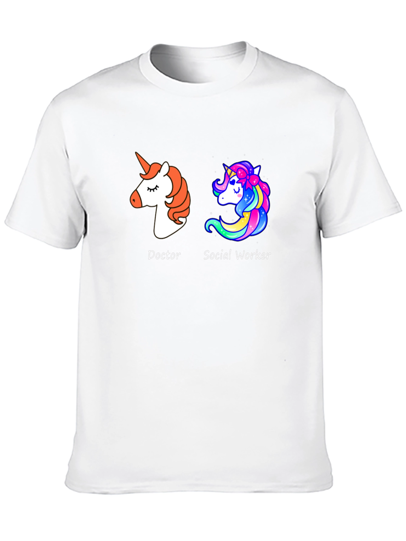 Doctor and Social Worker Unicorn T-Shirt - 10