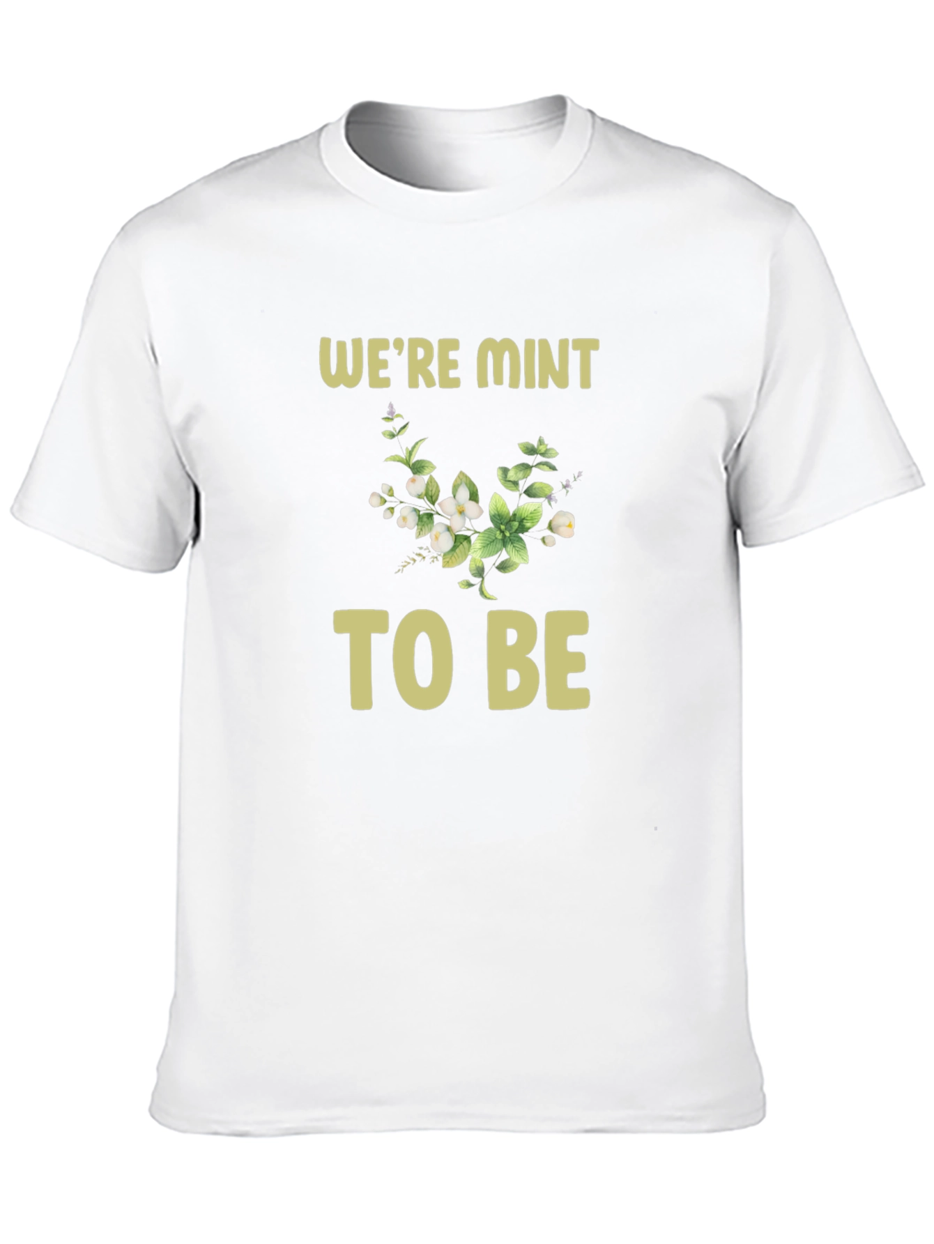 Black We're Mint to Be Graphic Tee view 10