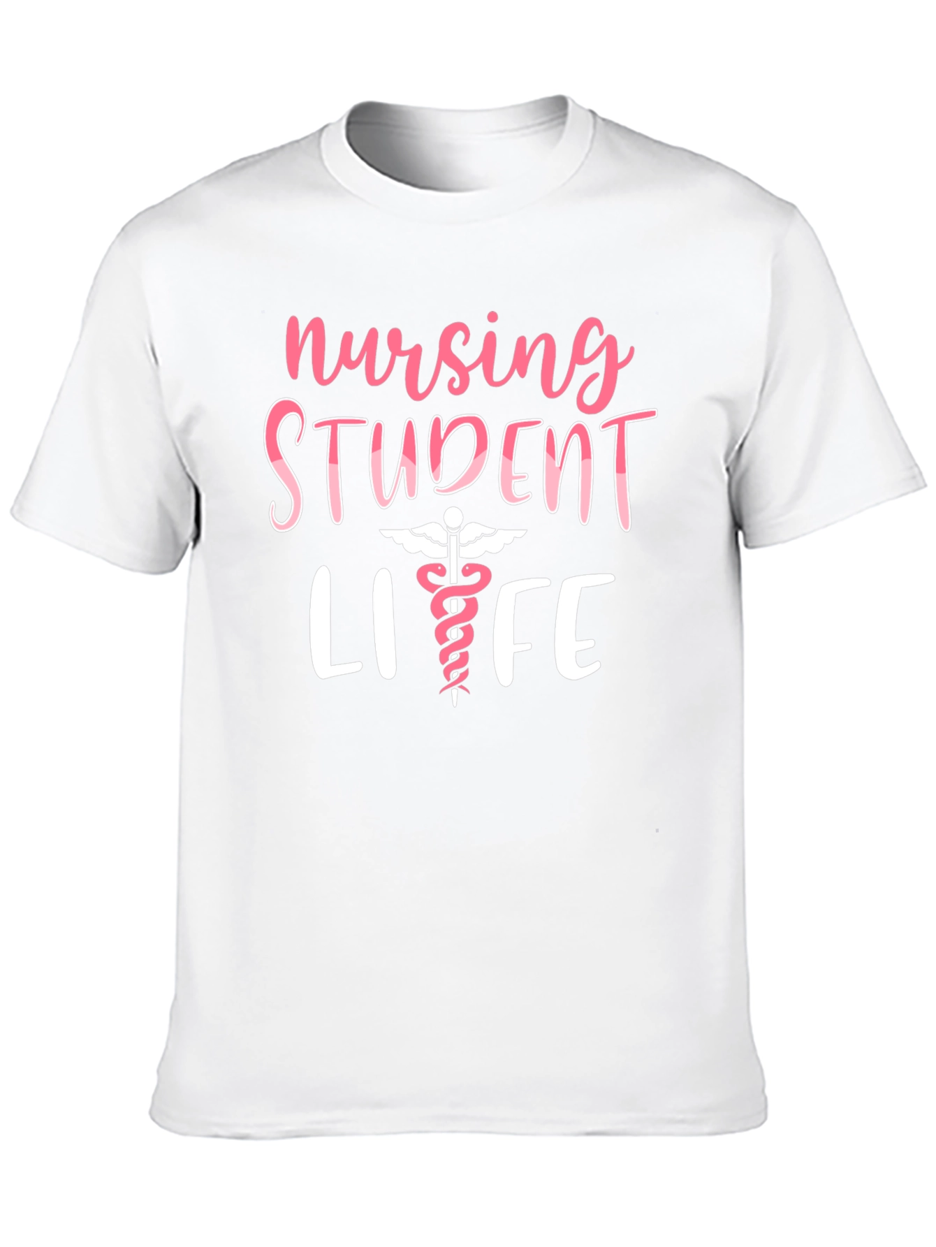 Black Nursing Student Life T-Shirt - Cute & Comfy view 10