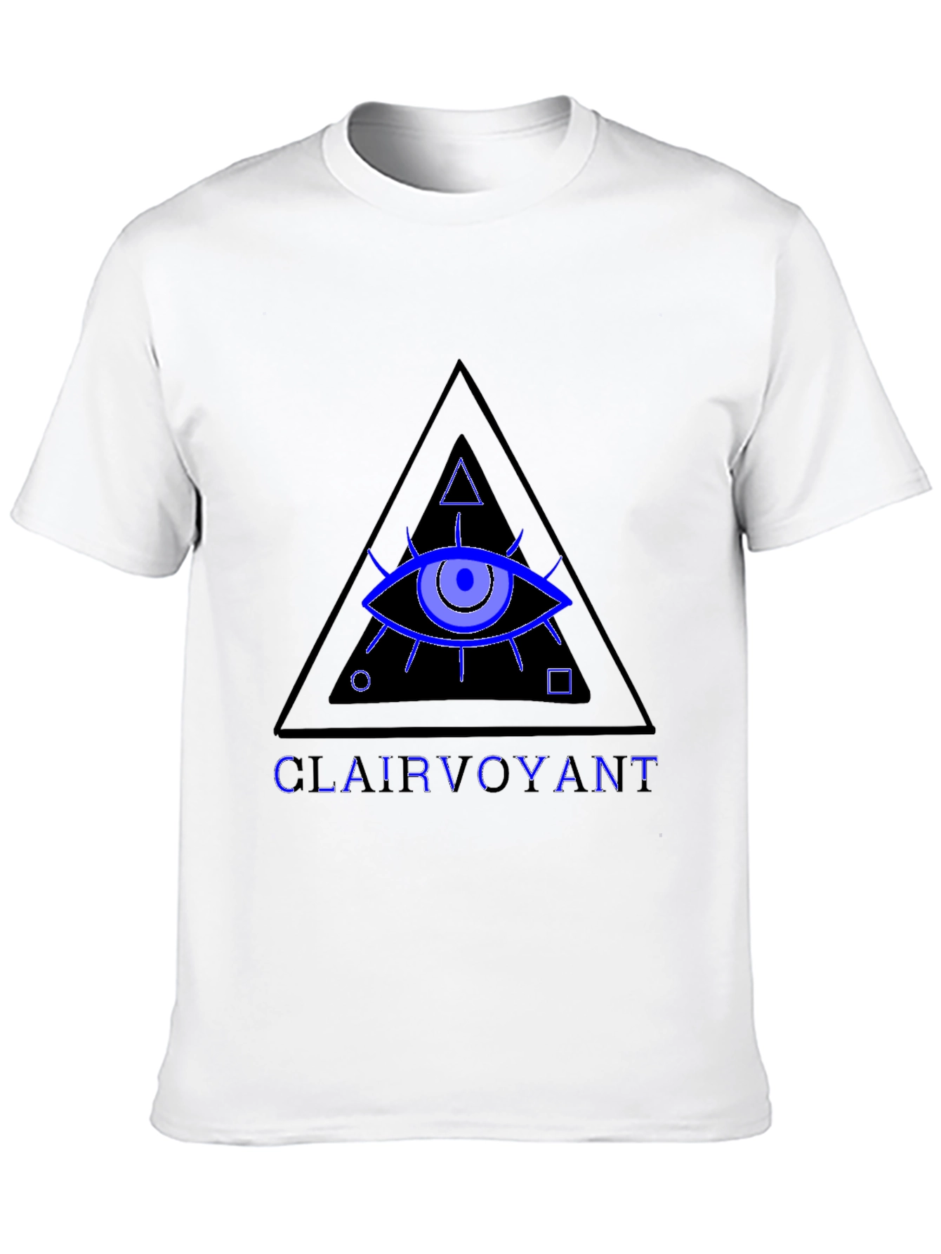 Black Clairvoyant T-Shirt - All Seeing Eye Graphic Tee view 10