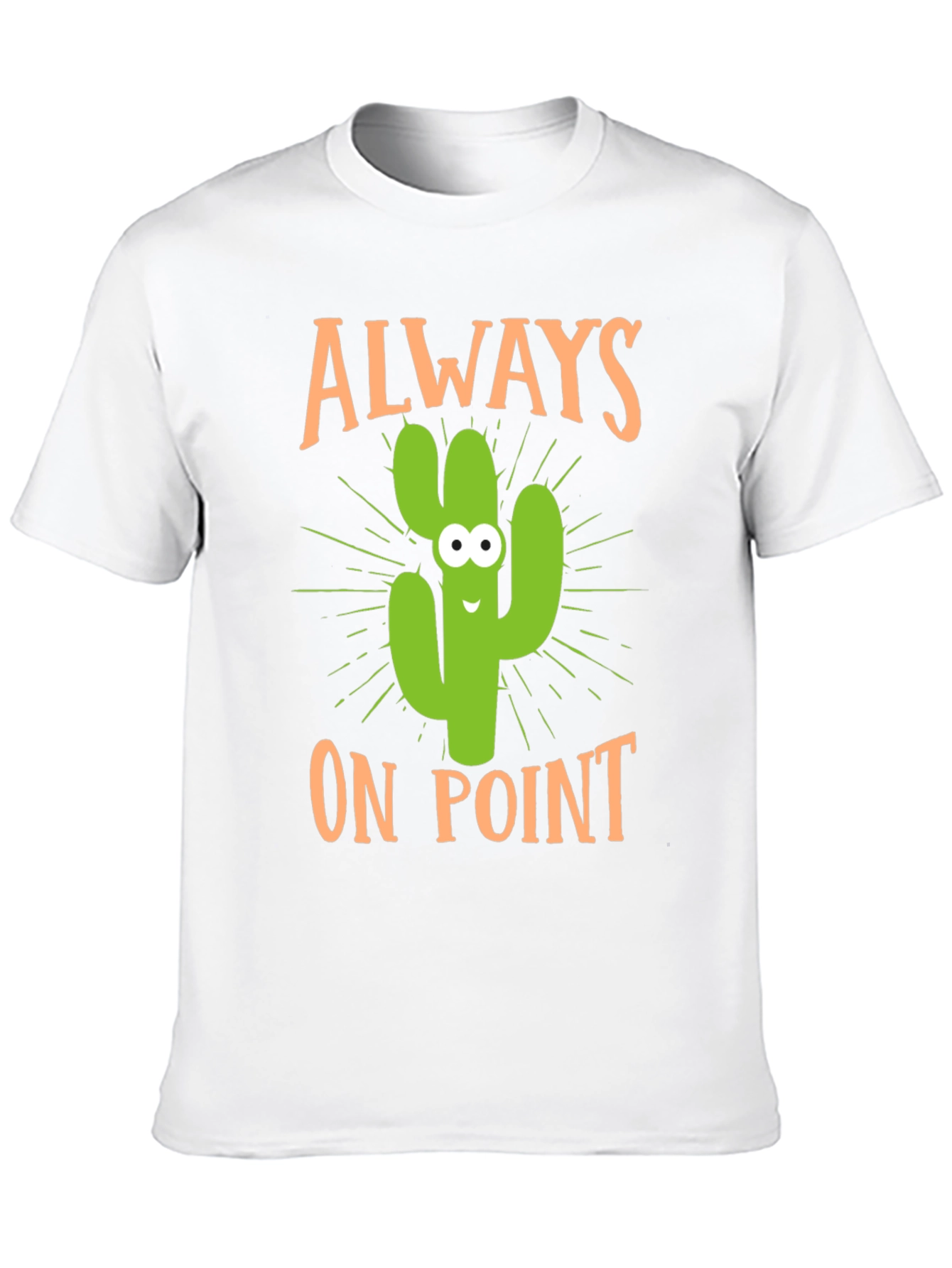 Black Always On Point Cactus Graphic Tee view 10