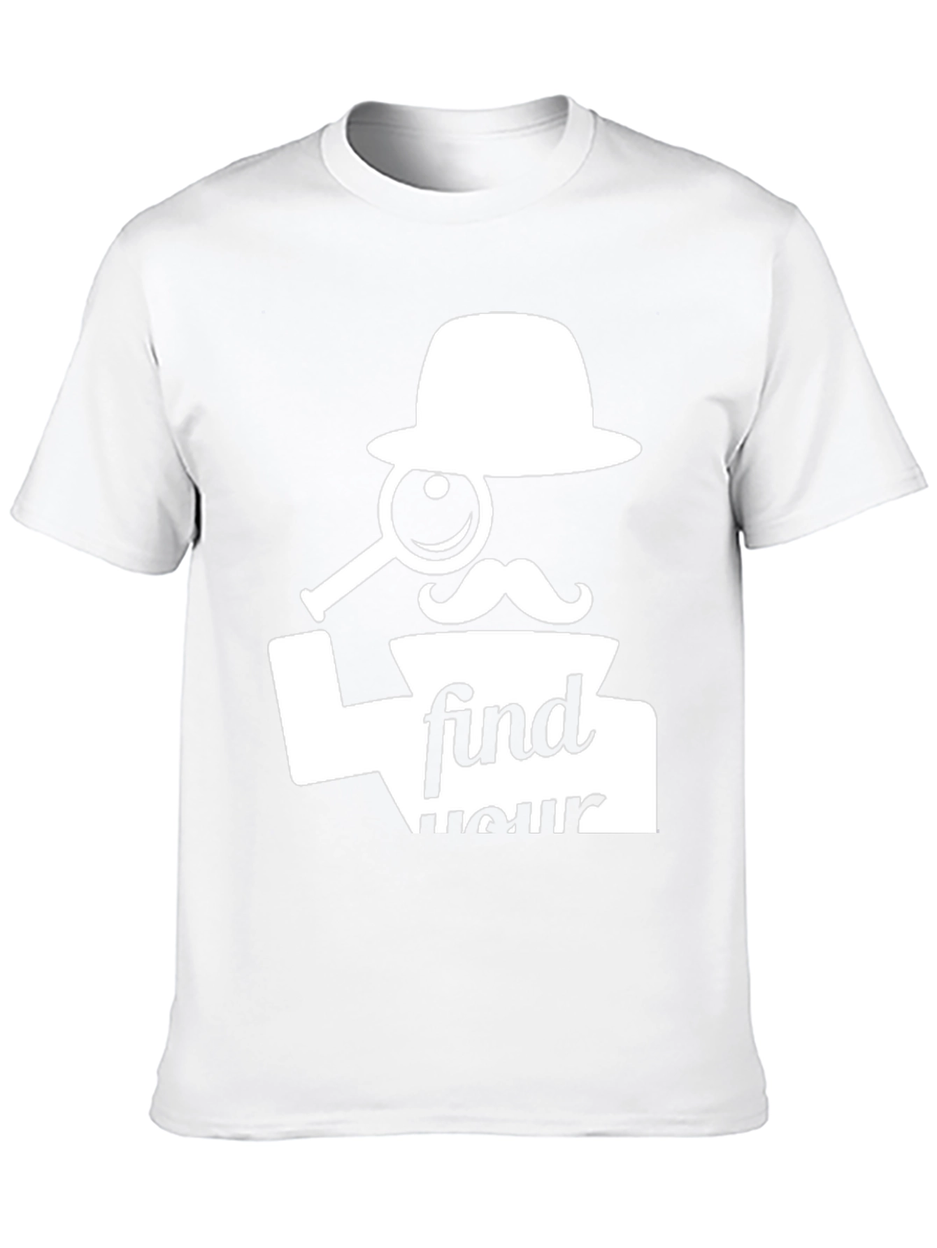 Black Find Your Fun T-Shirt - Detective Graphic Tee view 10