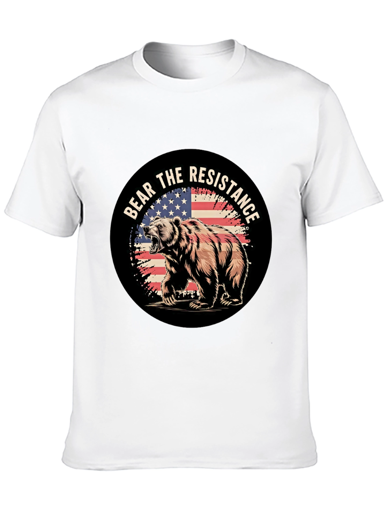 Black Bear the Resistance Graphic T-Shirt view 10