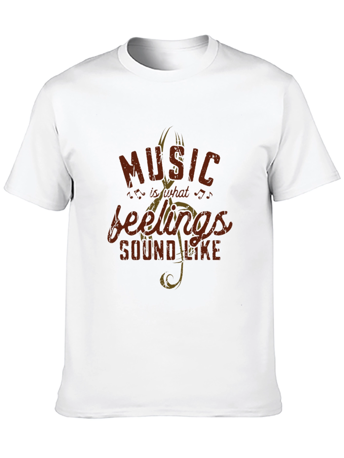 Black Music is What Feelings Sound Like Tee view 10