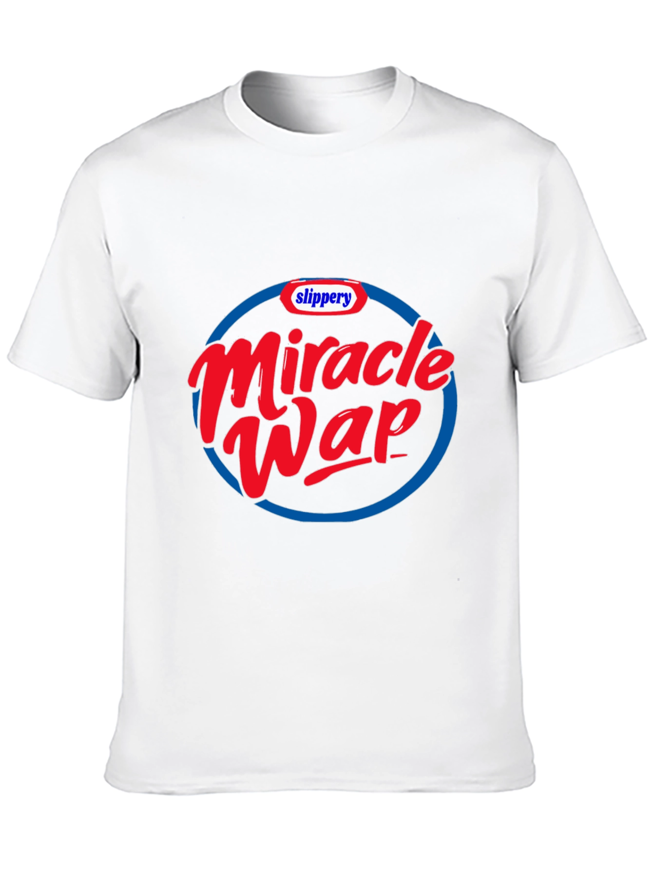 Black Miracle Wap T-Shirt - Funny Graphic Tee view 10
