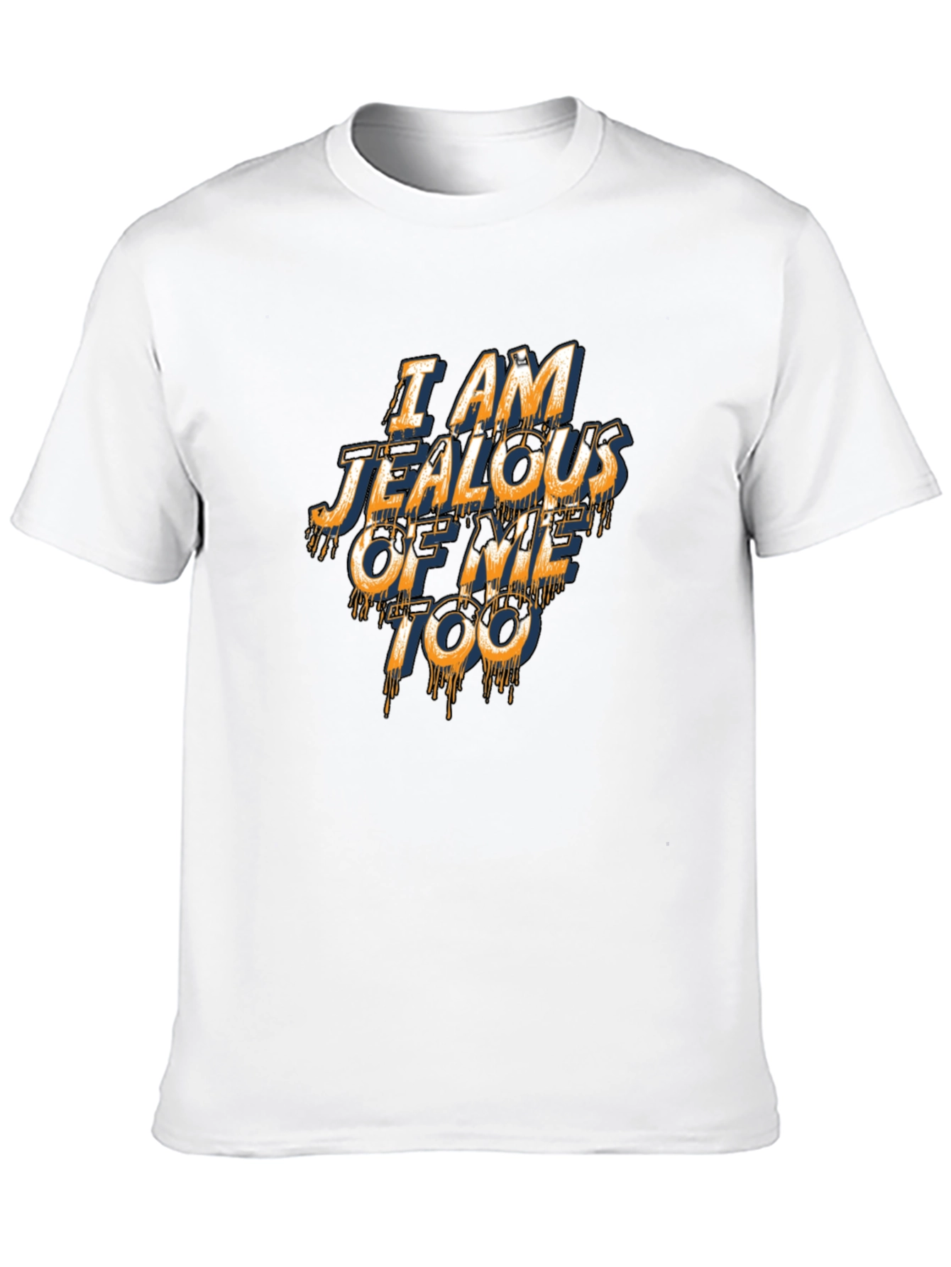 Black I Am Jealous of Me Too Graphic Tee view 10