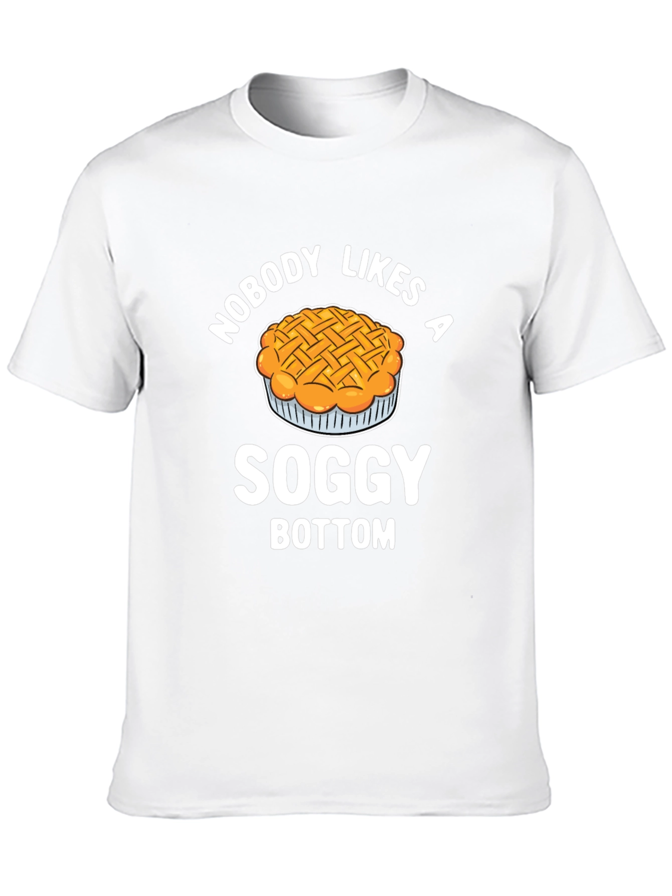 Black Soggy Bottom Pie T-Shirt Funny Foodie Tee view 10