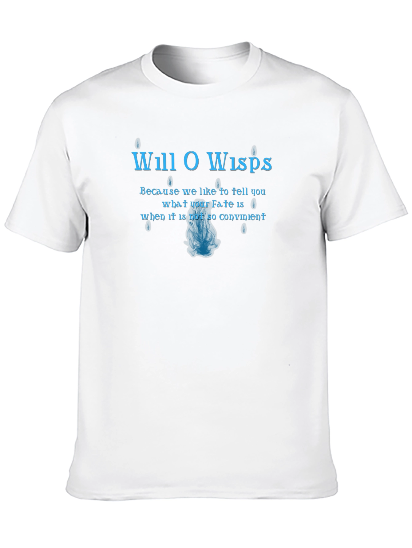 Black Will O Wisps Graphic T-Shirt - Fate Teller Tee view 10