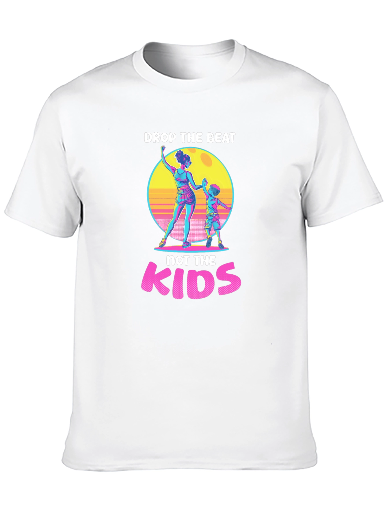 Black Drop the Beat, Not the Kids T-Shirt view 10