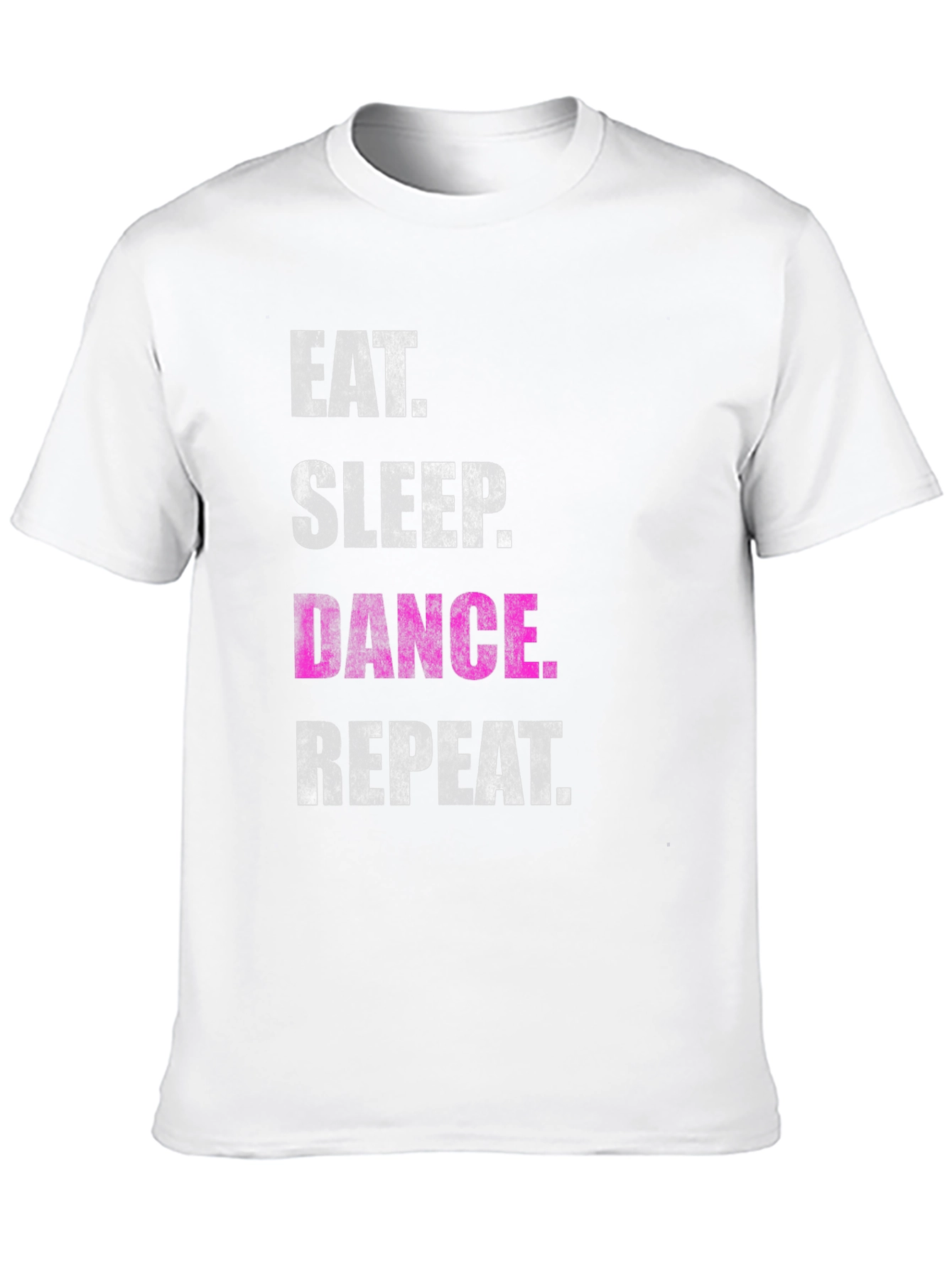 Black Eat Sleep Dance Repeat Black T-Shirt view 10
