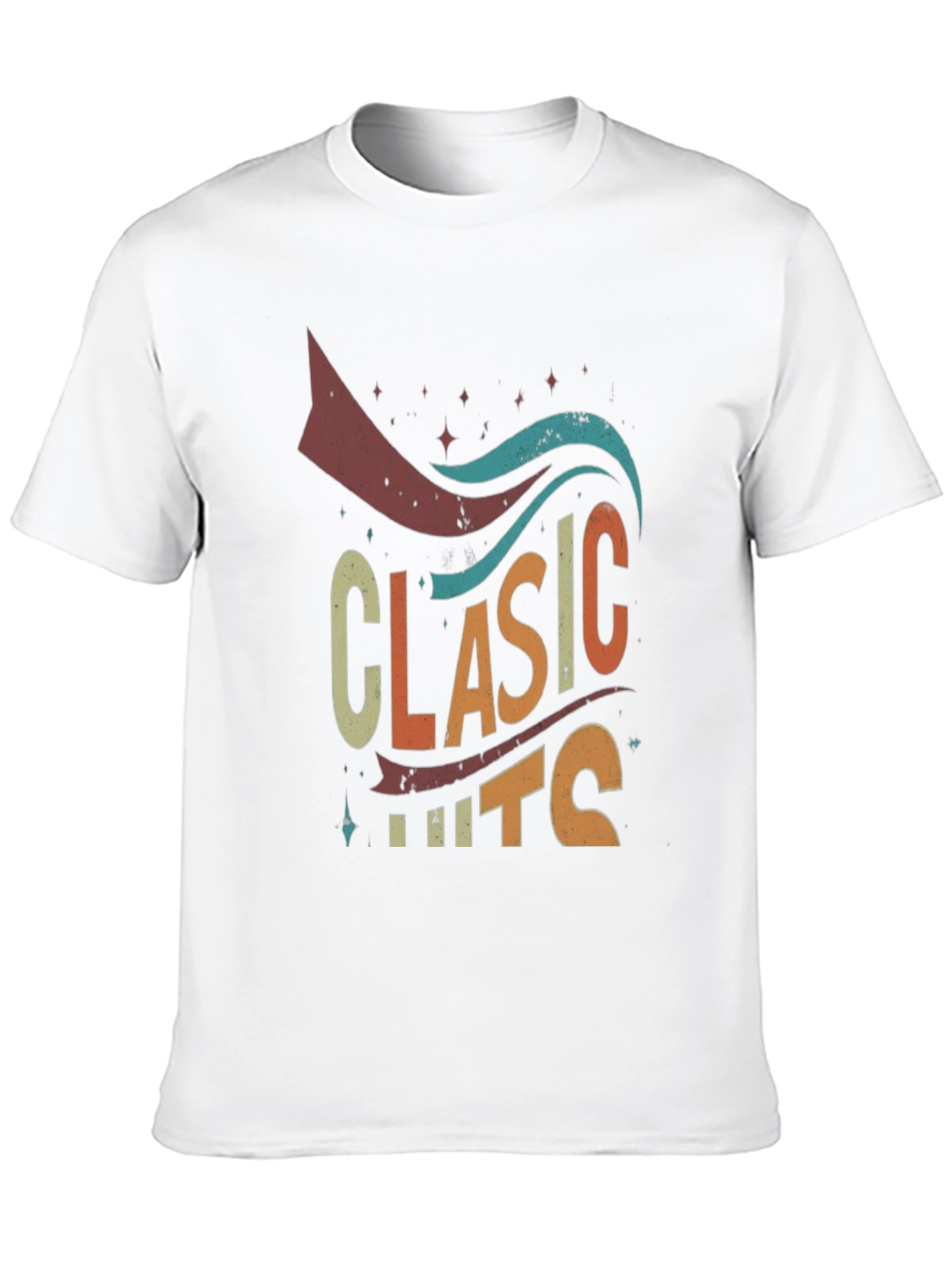 Black Classic Hits Retro Graphic T-Shirt view 10