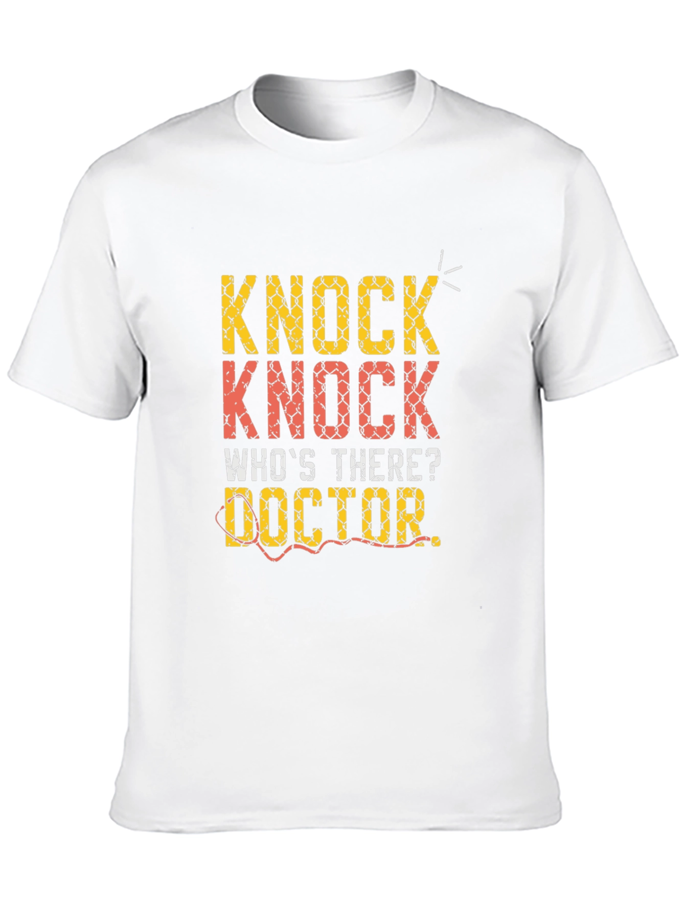Black Knock Knock Doctor T-Shirt view 10