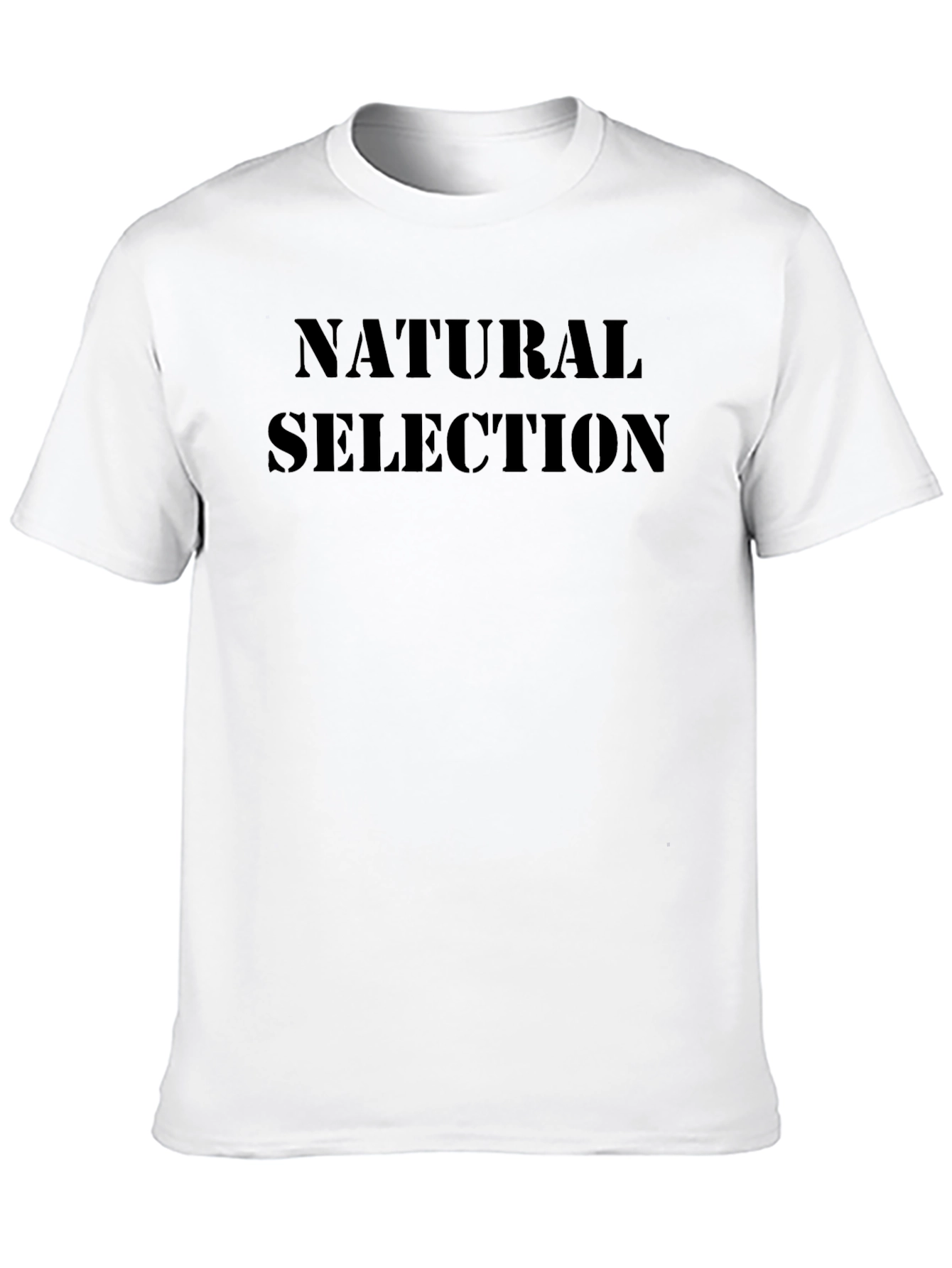 Black Natural Selection Graphic Tee - Black view 10