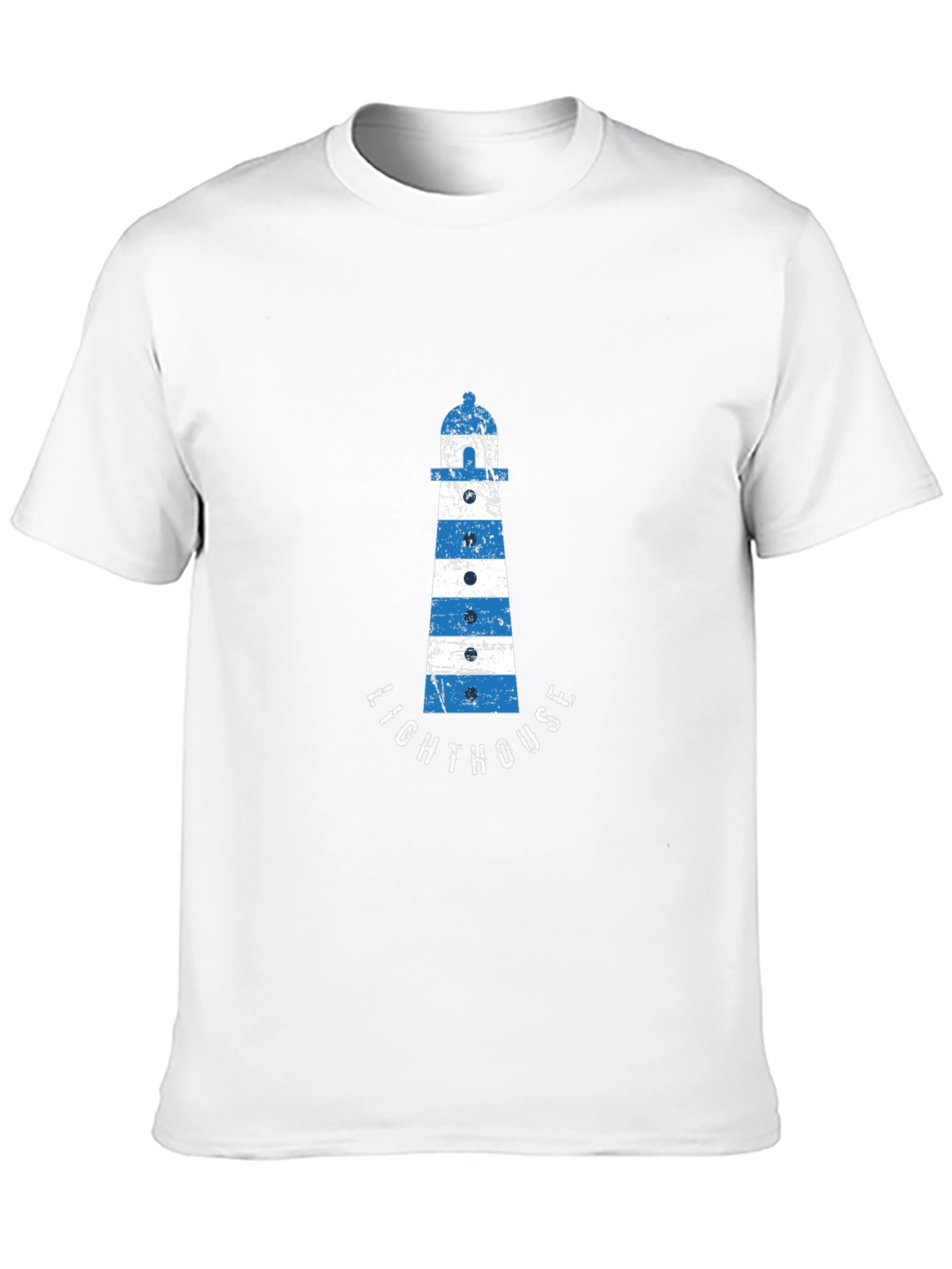 Black Lighthouse Graphic Tee - Coastal Style view 10
