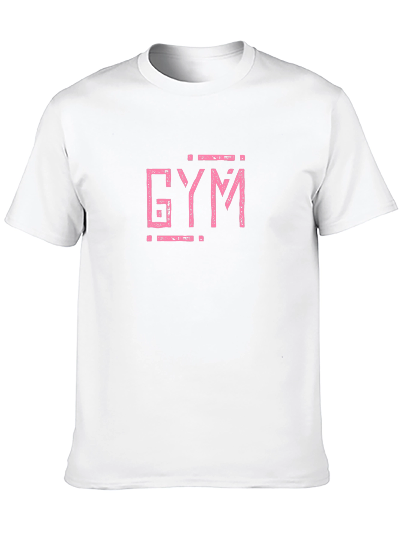 Black Gym Graphic T-Shirt - Black Cotton Blend view 10