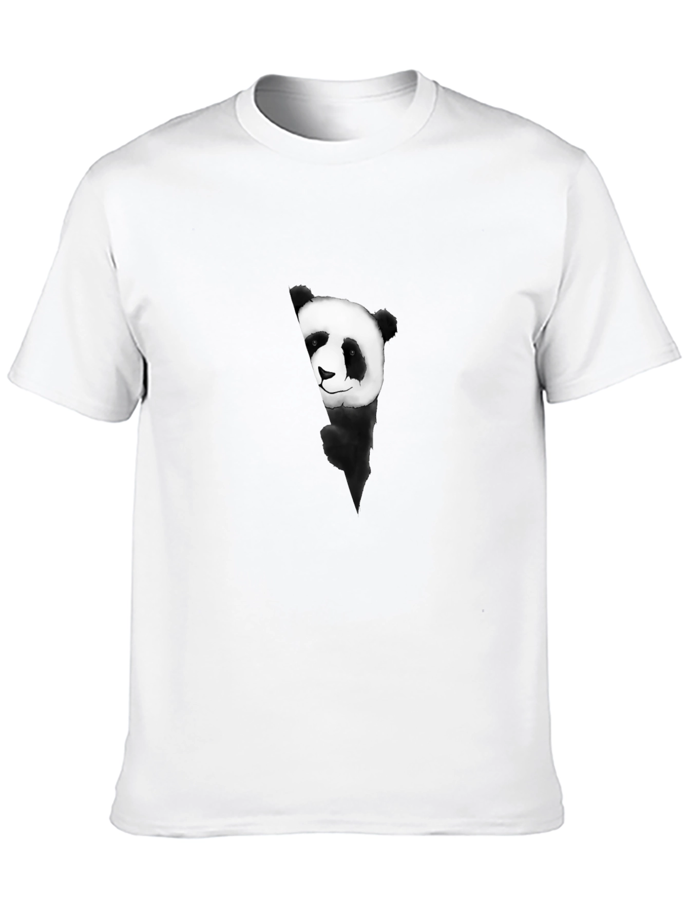 Black Panda Graphic Black T-Shirt view 10