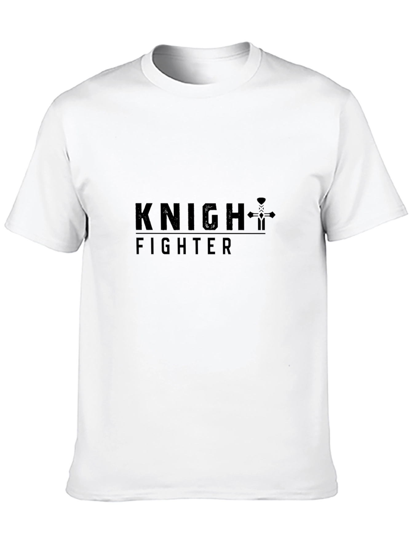 Black Knight Fighter Black T-Shirt view 10