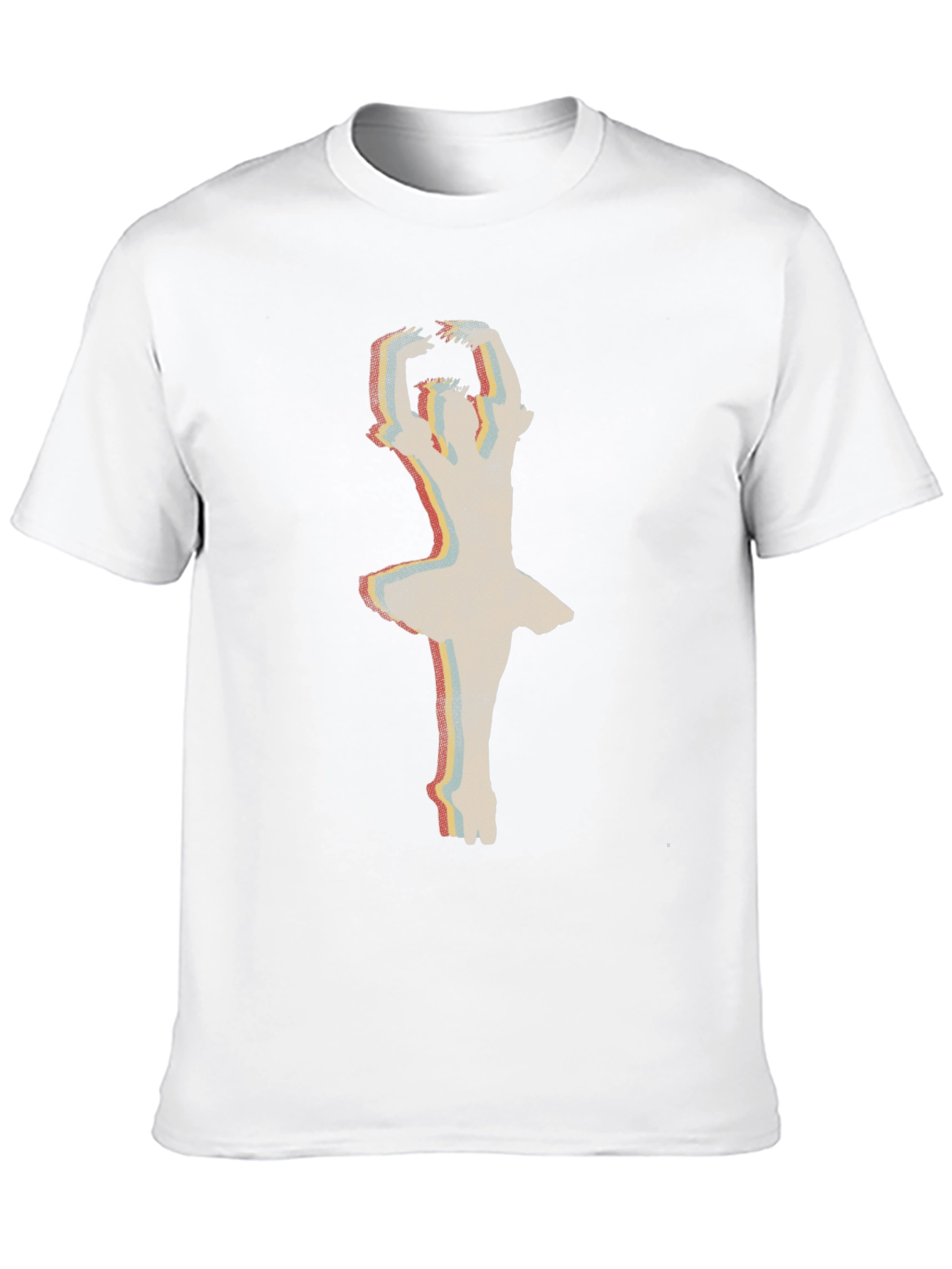 Black Ballerina Graphic Tee - Vintage Style Black Shirt view 10