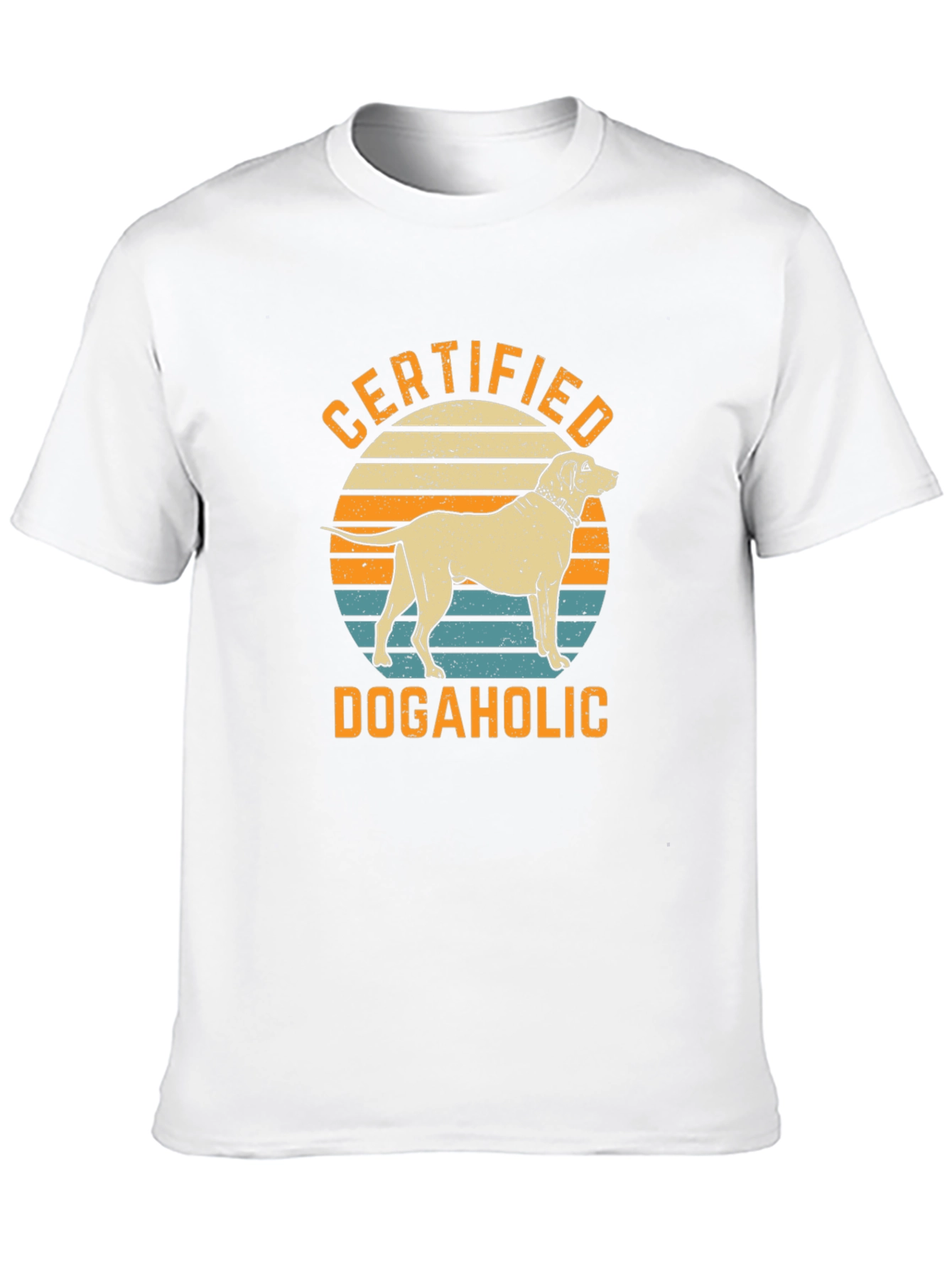 Black Certified Dogaholic Graphic T-Shirt view 10