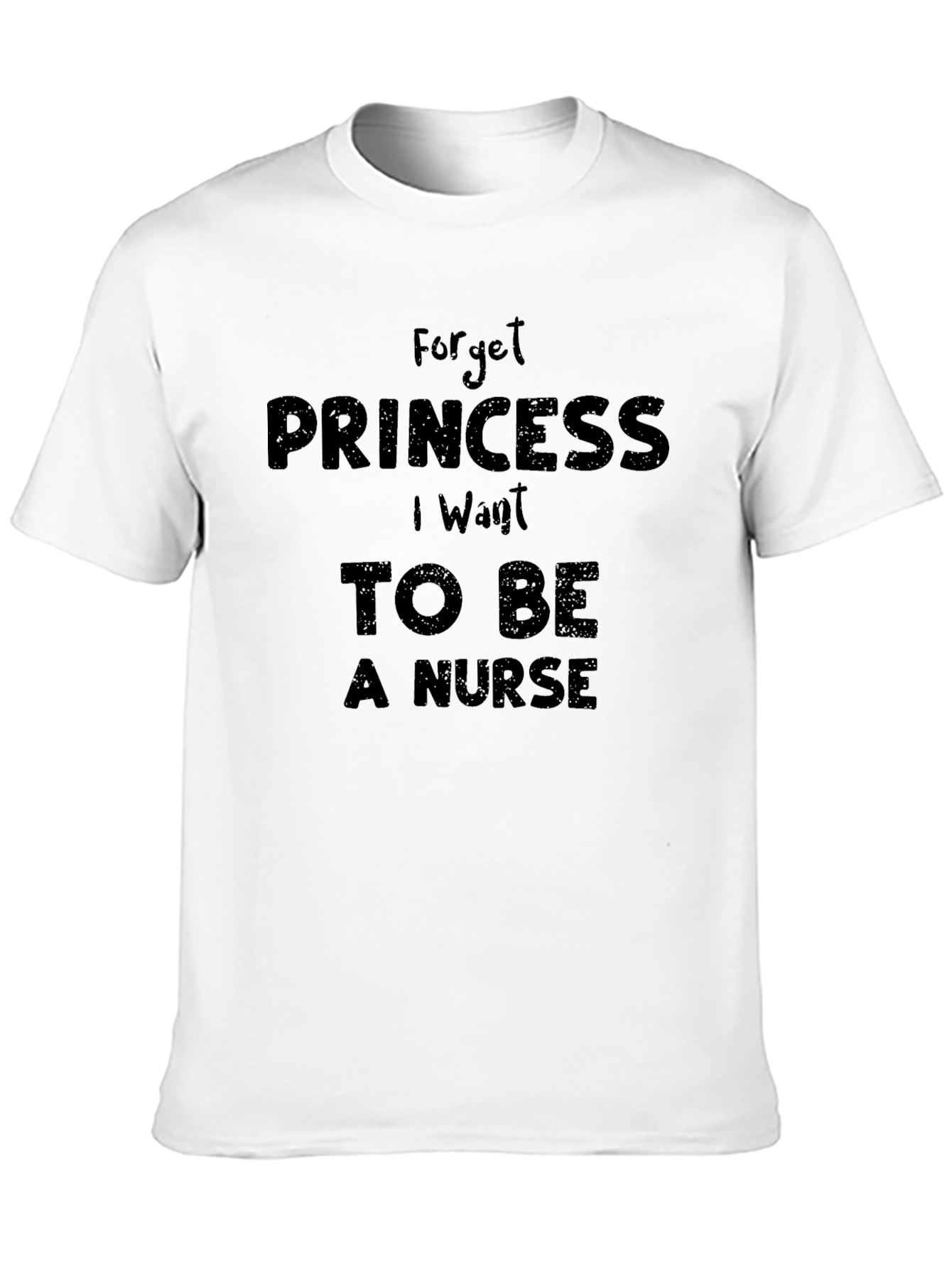 Black Forget Princess, Nurse T-Shirt - Comfortable & Stylish view 10