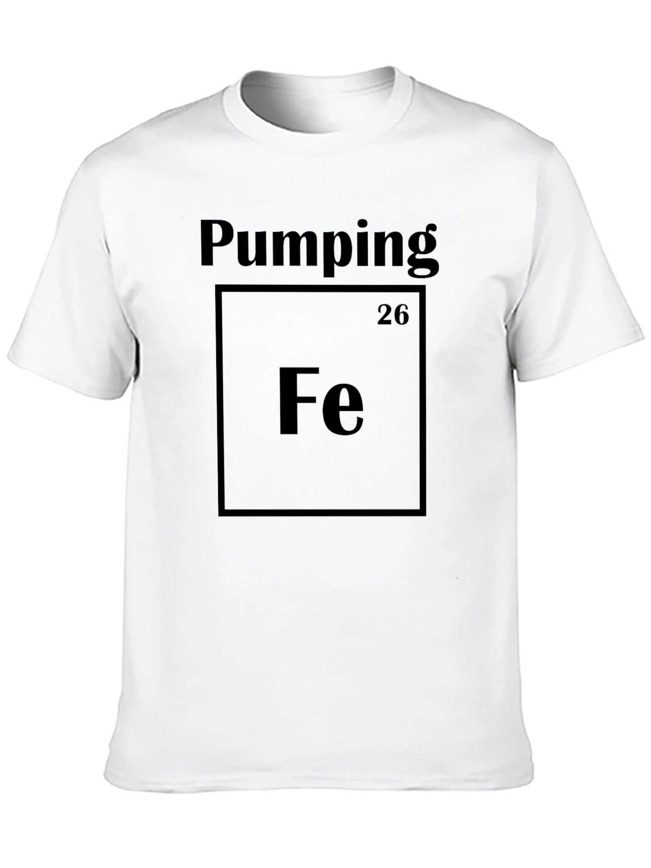 Pumping Iron T-Shirt - Gym & Workout Humor Tee - 10