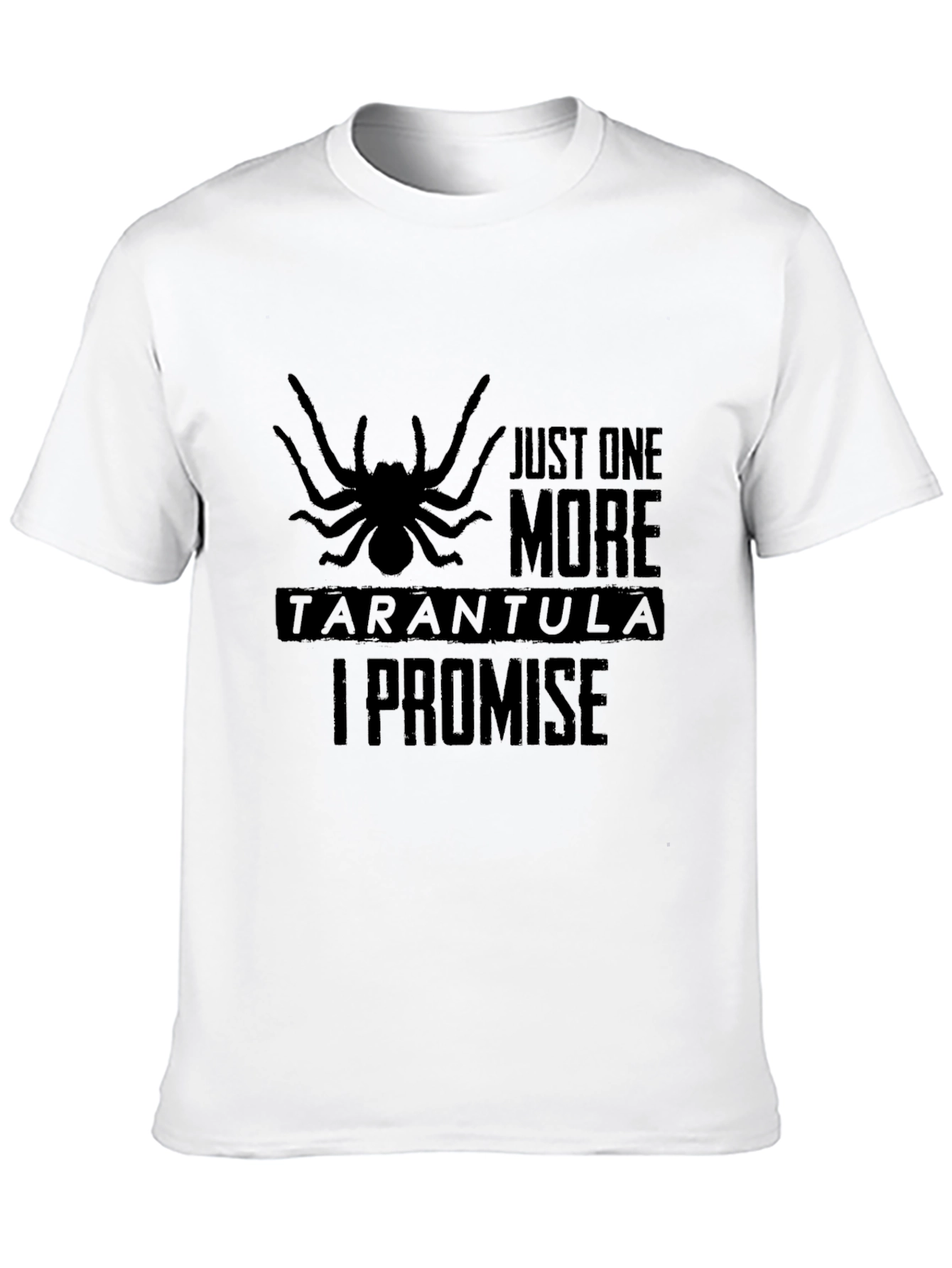 Black Tarantula Lover Graphic Tee - Just One More I Promise view 10