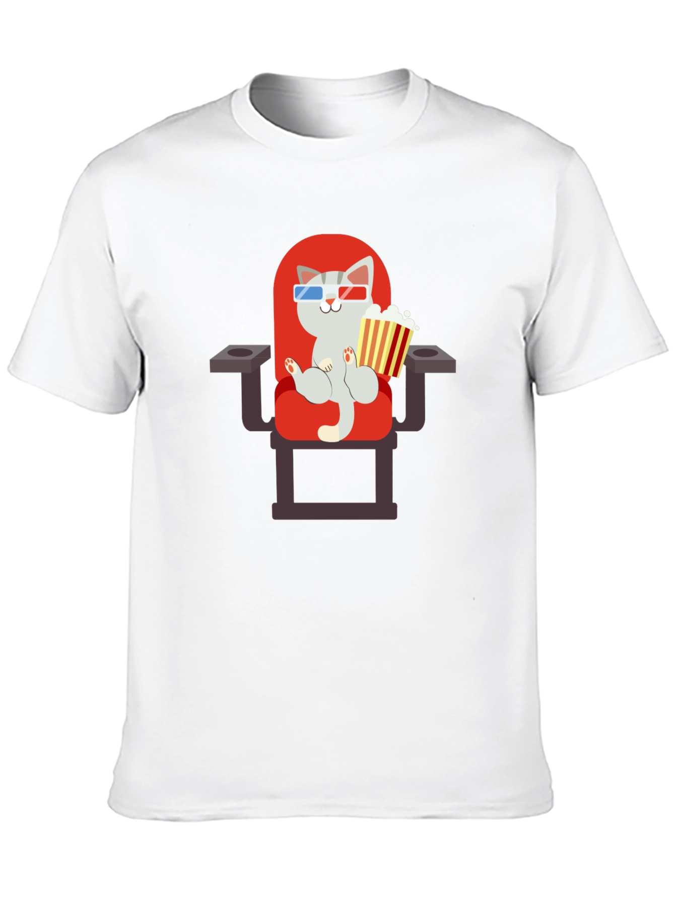 Black Cat Movie Lover Graphic Tee view 10