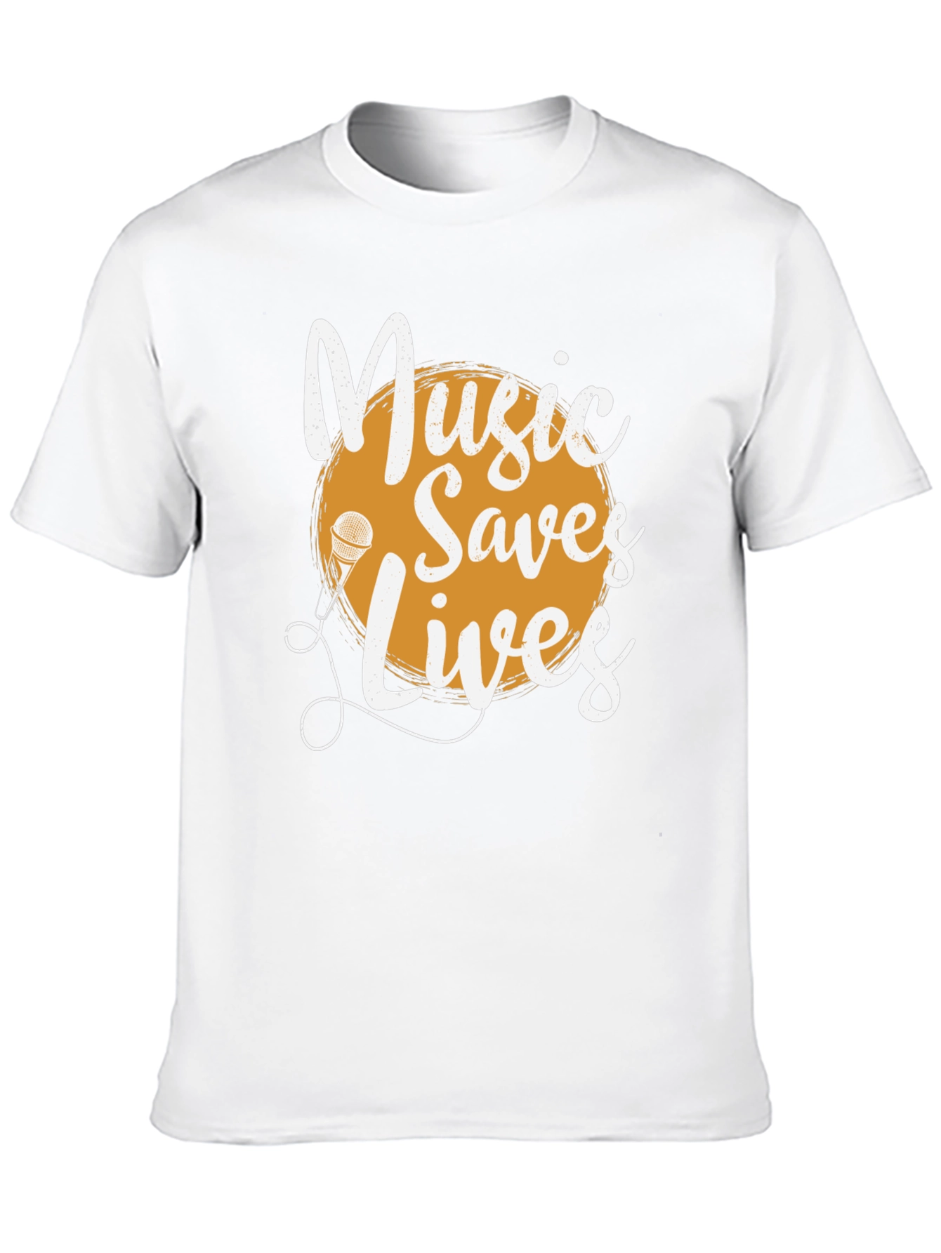 Black Music Saves Lives Graphic Tee view 10