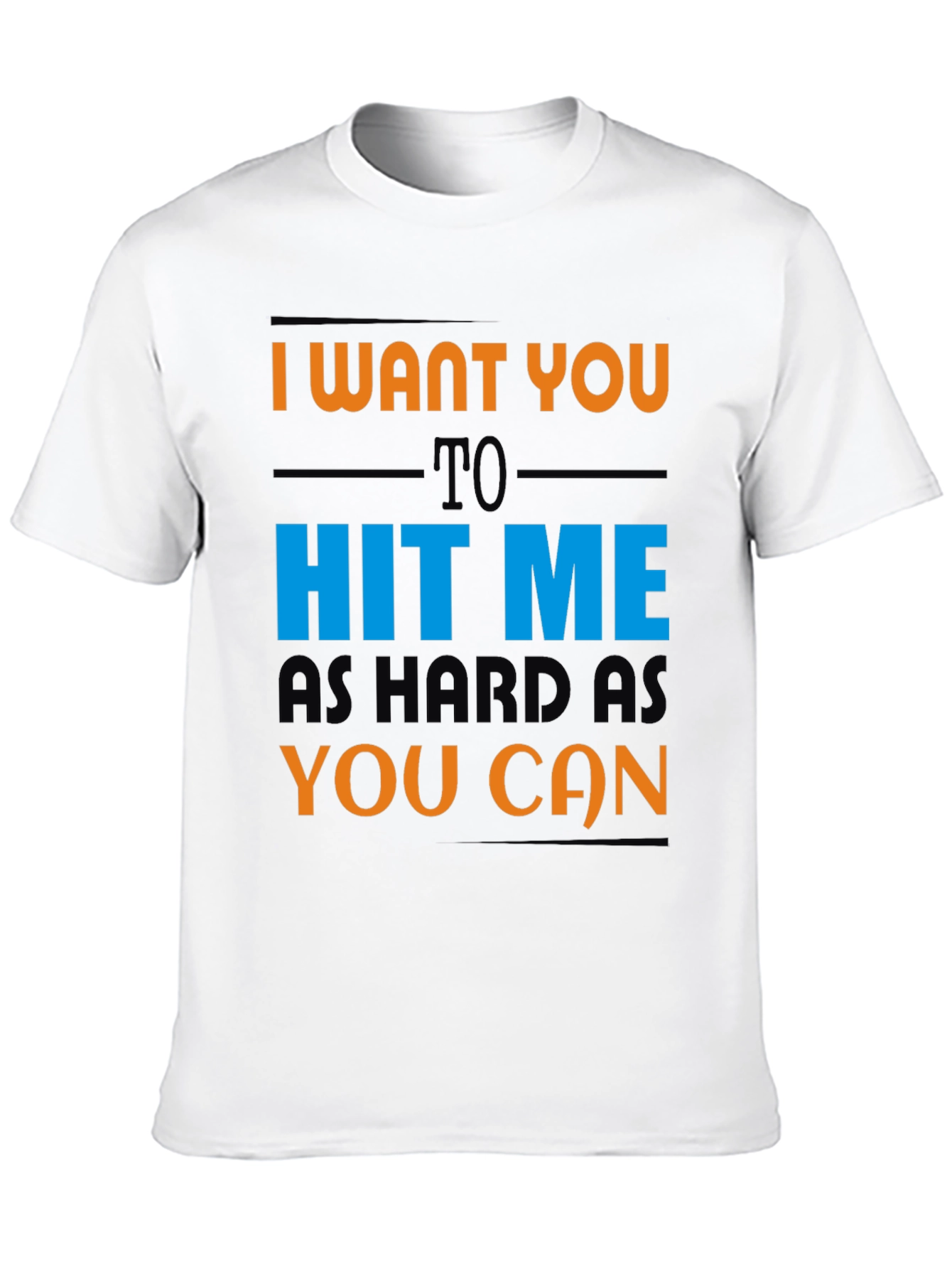 Black Hit Me Hard T-Shirt - Edgy Statement Tee view 10