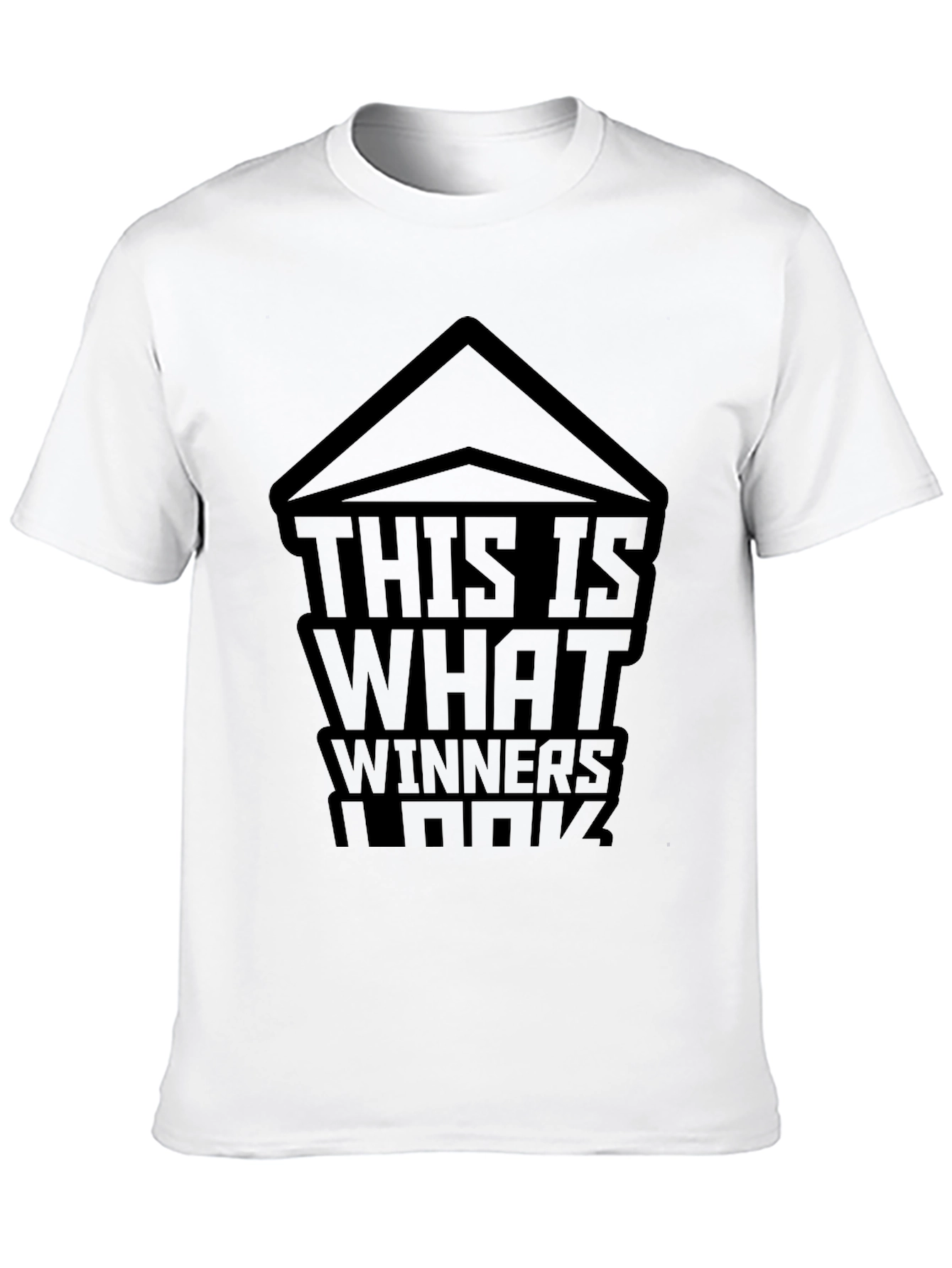 Black This Is What Winners Look Like - Black T-Shirt view 10