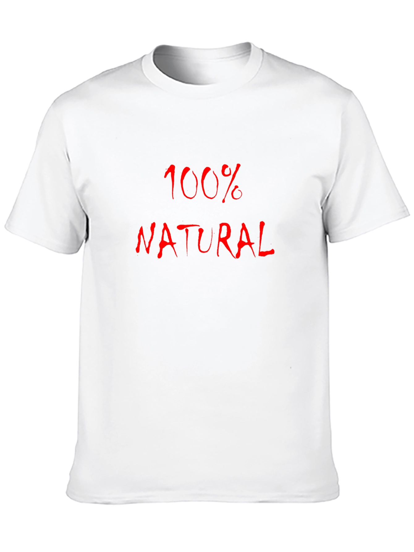 Black 100% Natural Black T-Shirt view 10