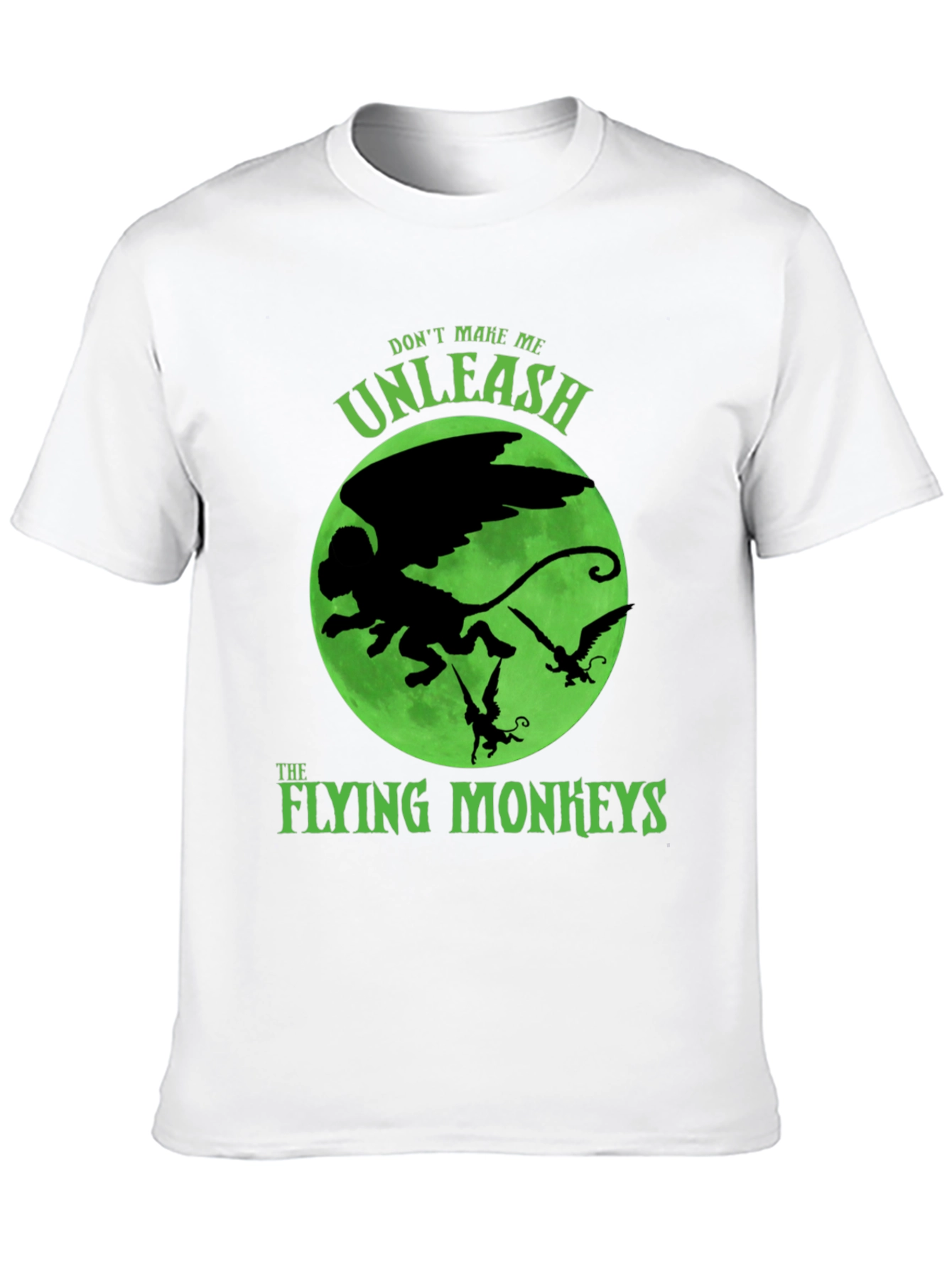Black Flying Monkeys Graphic T-Shirt view 10