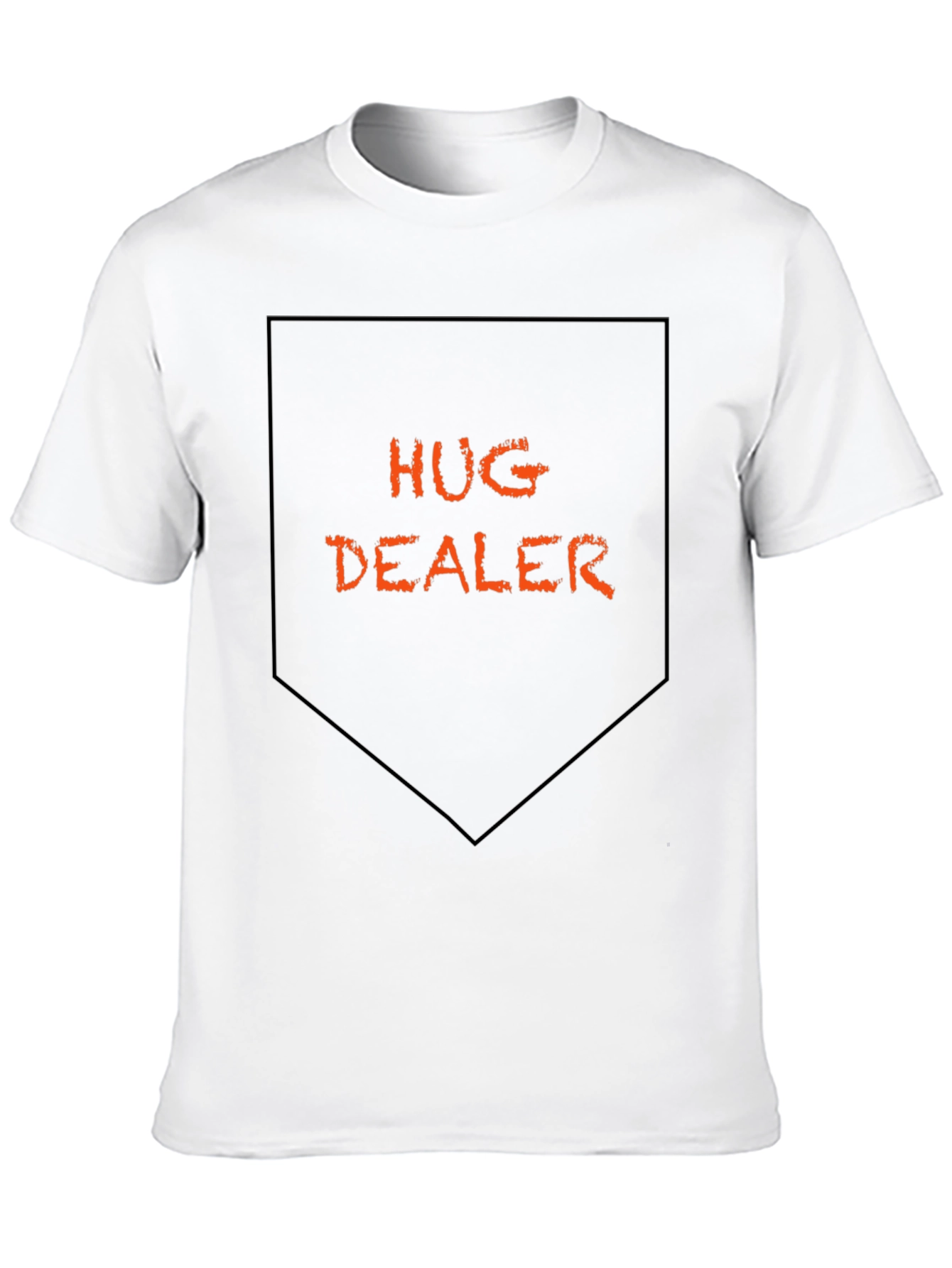 Black Hug Dealer Graphic Tee - Black Short Sleeve view 10