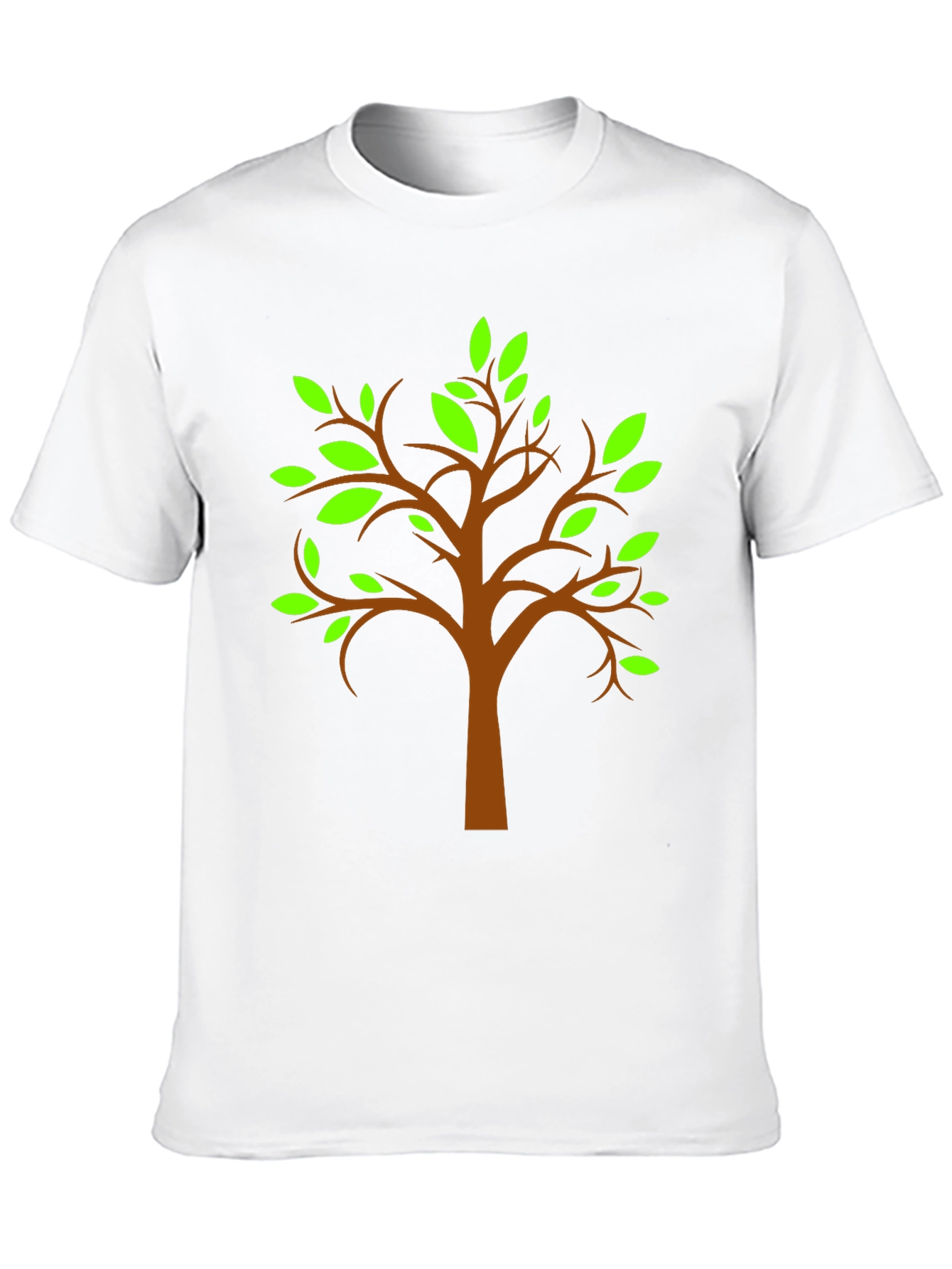 Black Nature Tree Graphic Tee - Stylish Black T-Shirt view 10