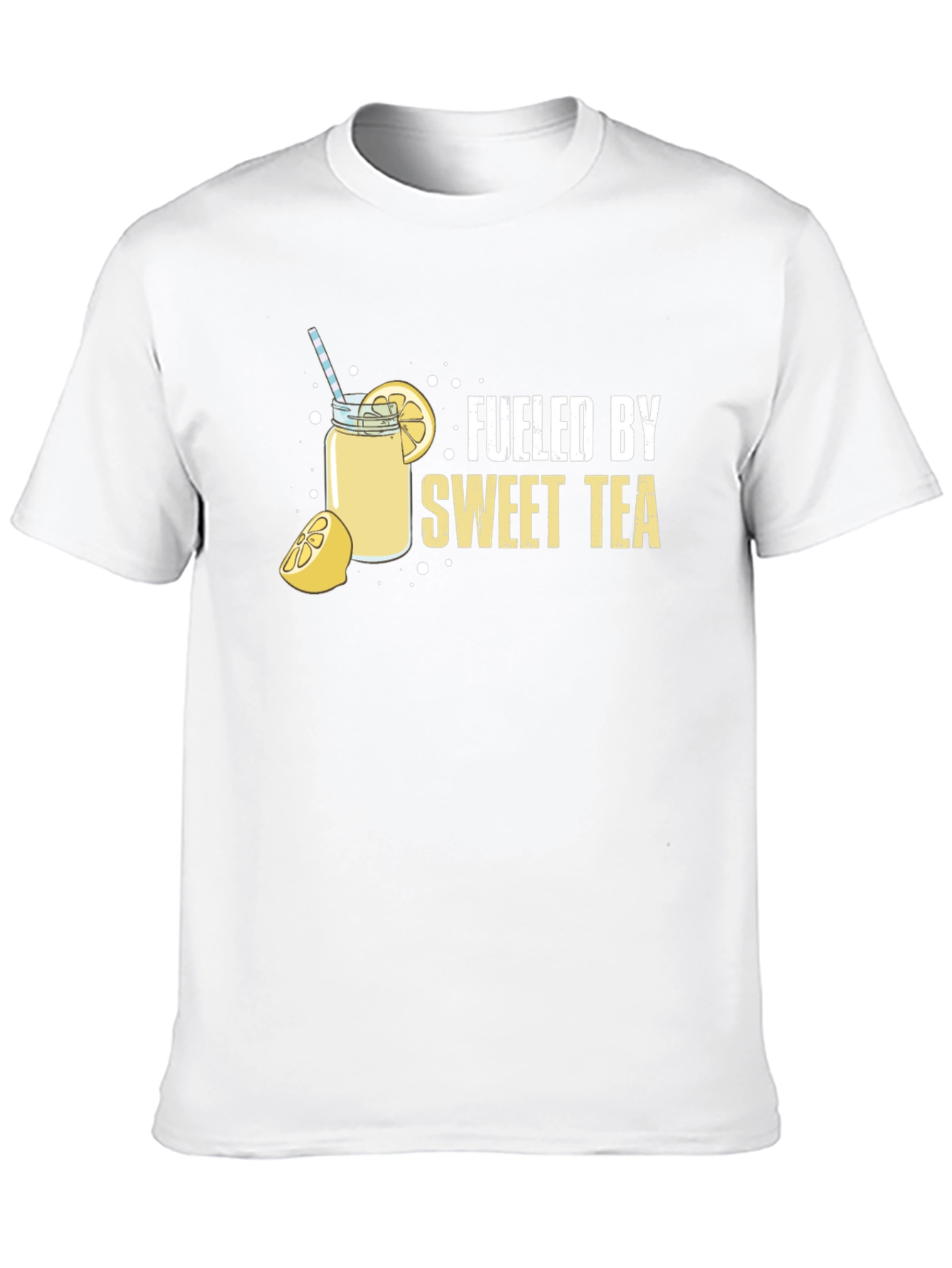 Black Fueled by Sweet Tea Black T-Shirt view 10
