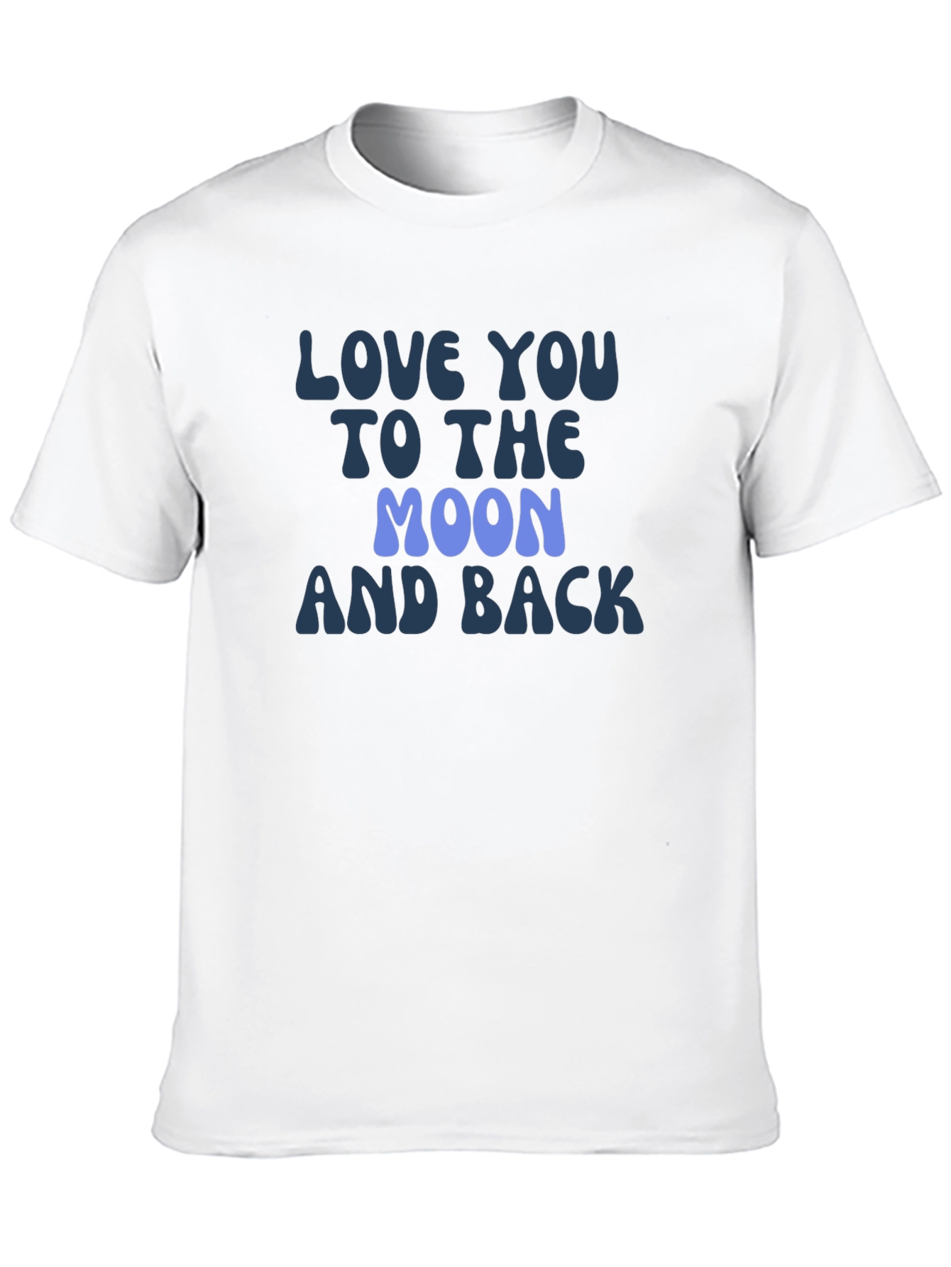 Black Love You To The Moon and Back Graphic Tee view 10