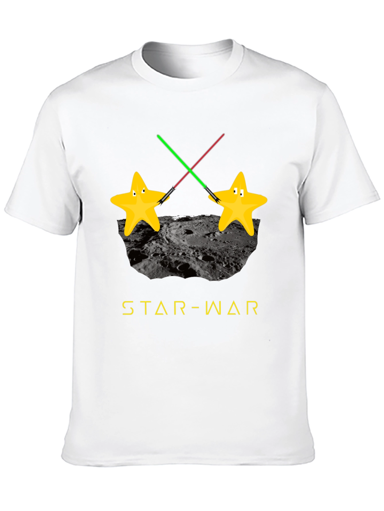 Black Star-War Funny T-Shirt view 10