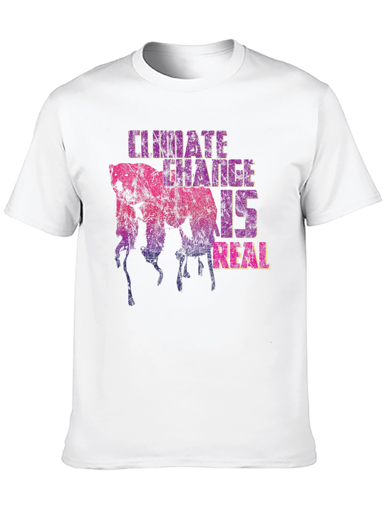 Black Climate Change Awareness Graphic Tee view 10