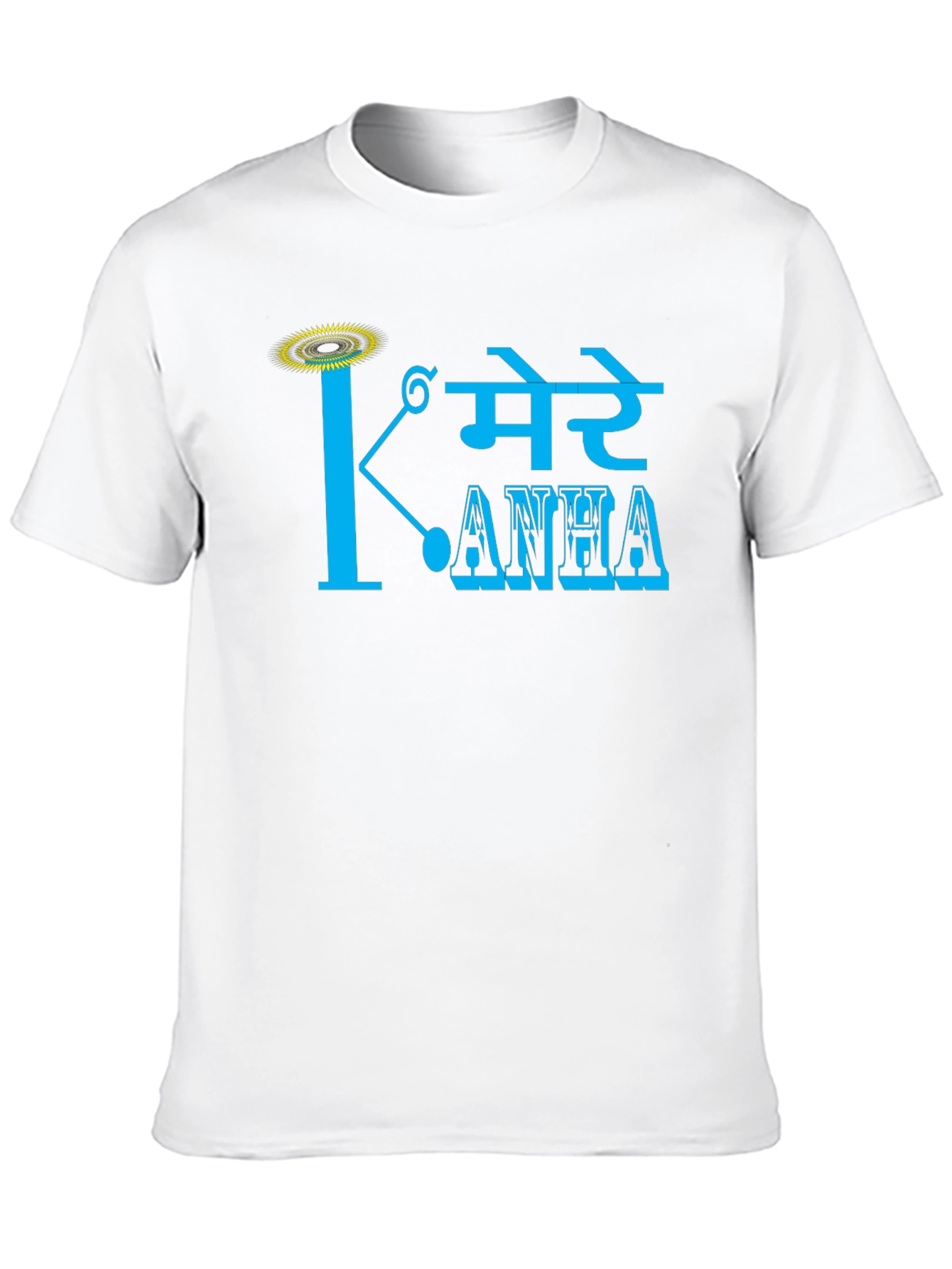 Black Mere Kanha Graphic Tee - Stylish Black T-Shirt view 10