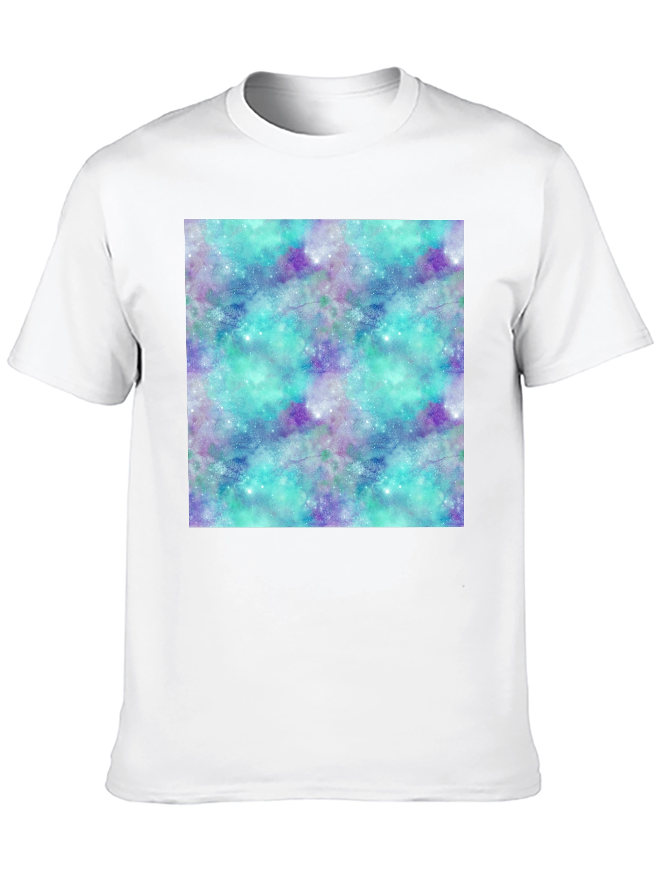 Black Galaxy Pattern T-Shirt - Stylish & Unique view 10