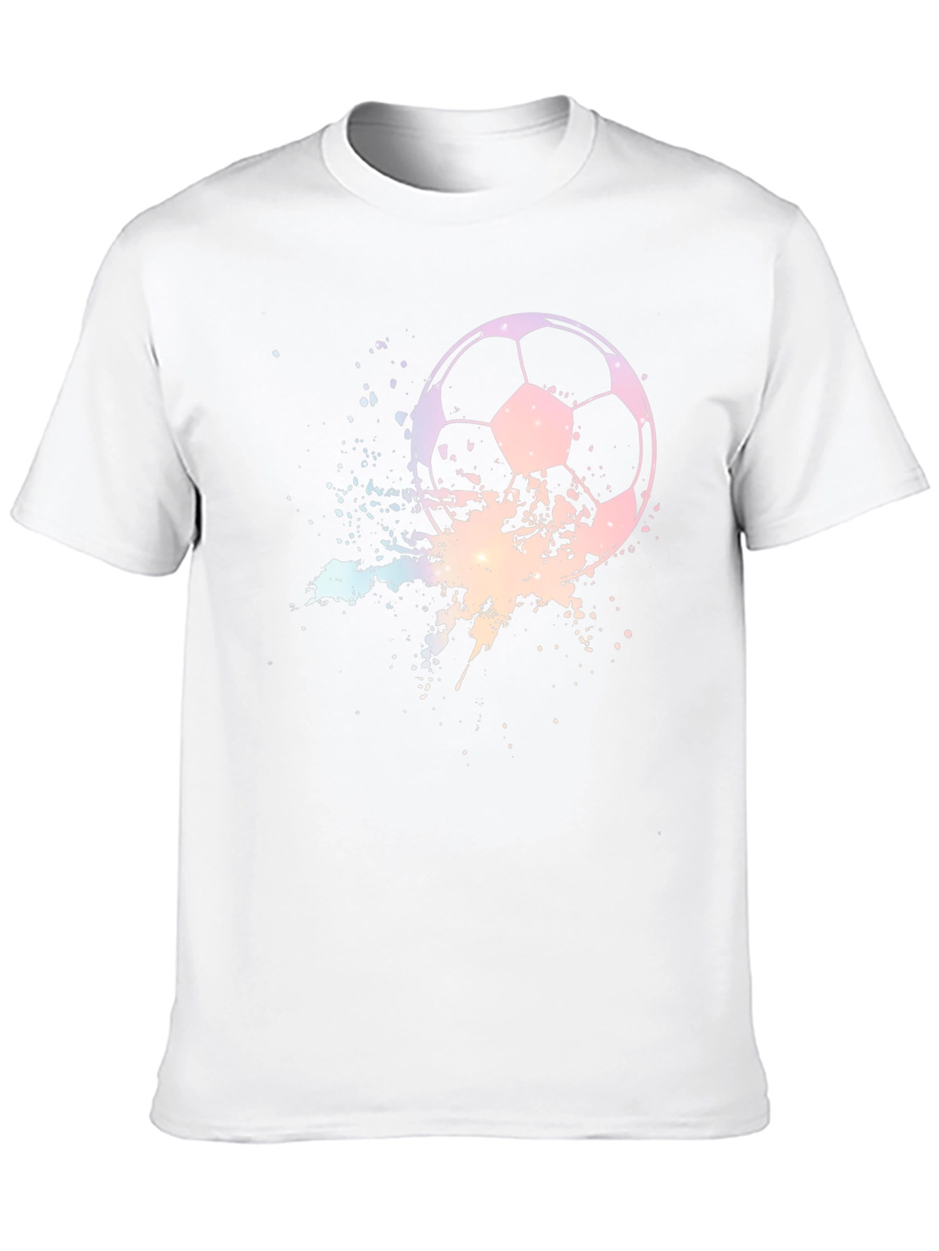 Black Soccer Splatter T-Shirt view 10